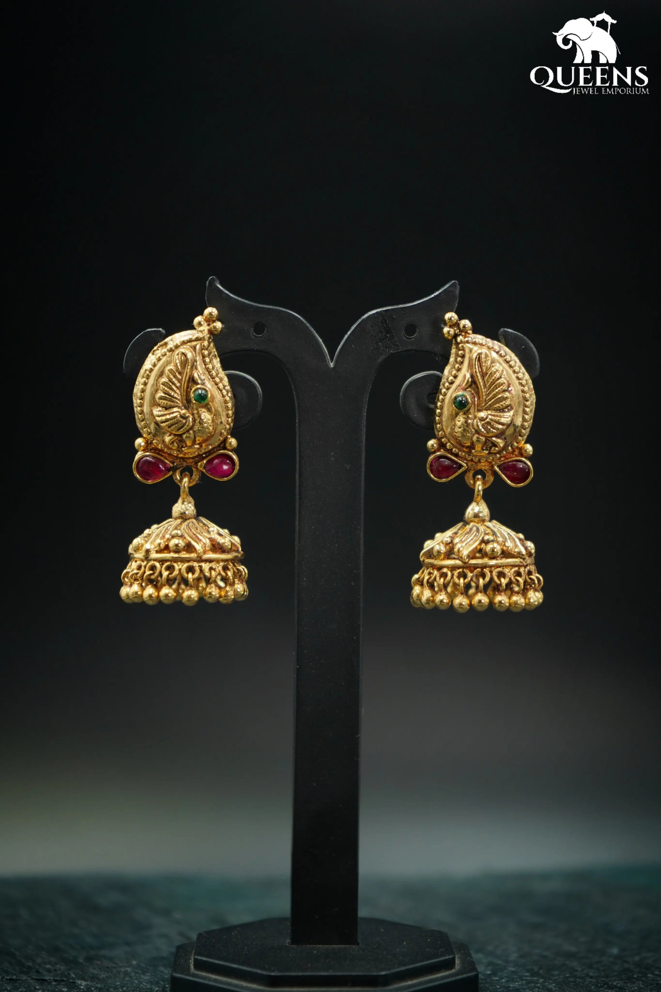 VINDHYA JHUMKA - Queens Jewel Emporium