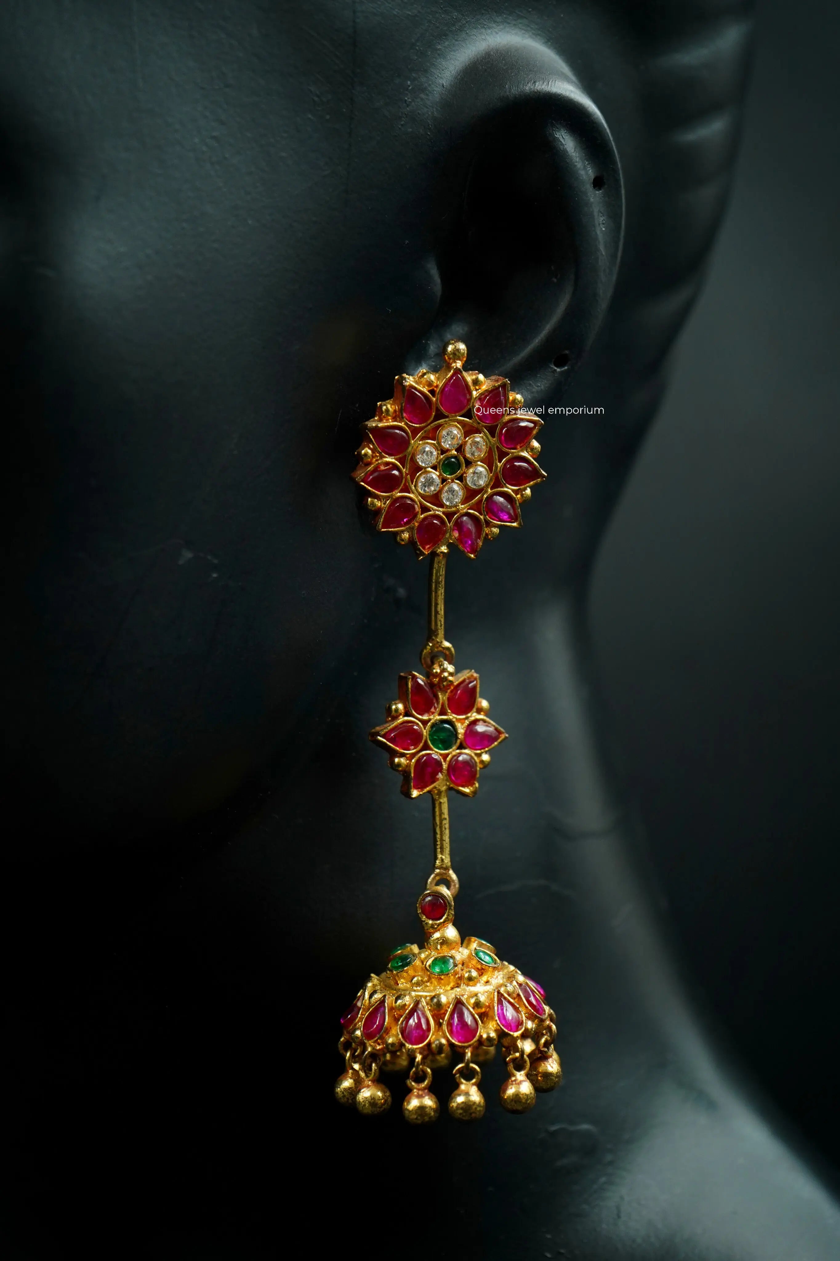 VINDYA JHUMKA - Queens Jewel Emporium