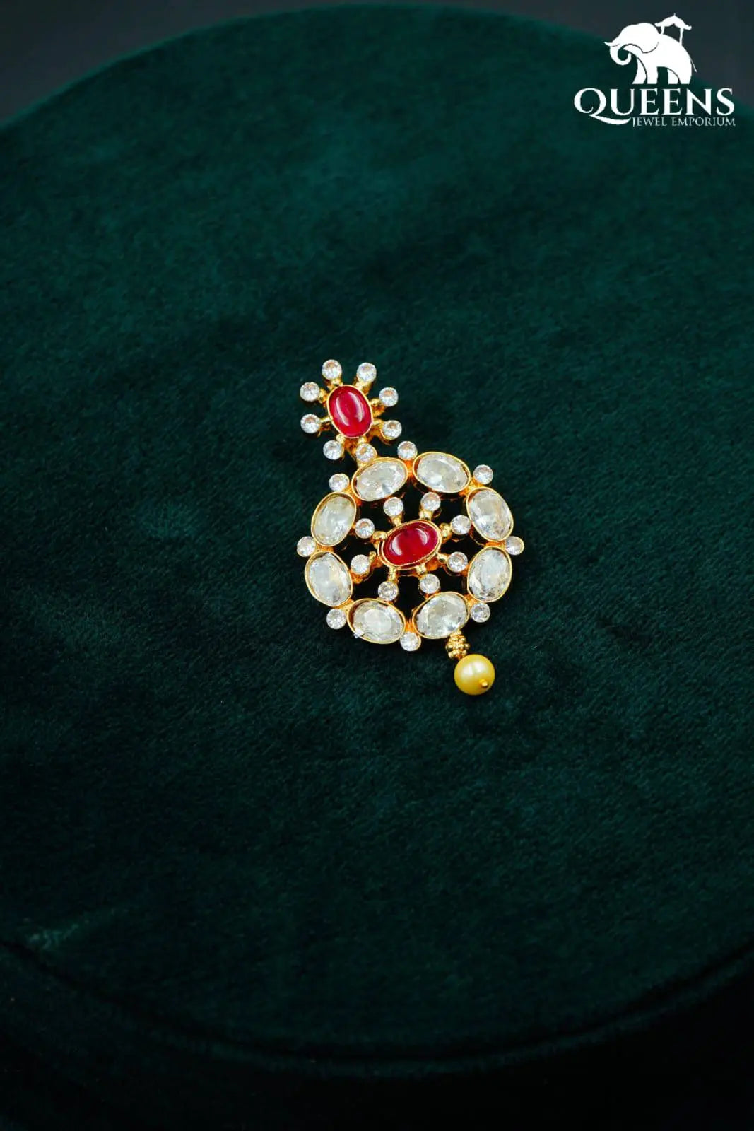 VINUDHYA ZIRCON PENDANT - Queens Jewel Emporium