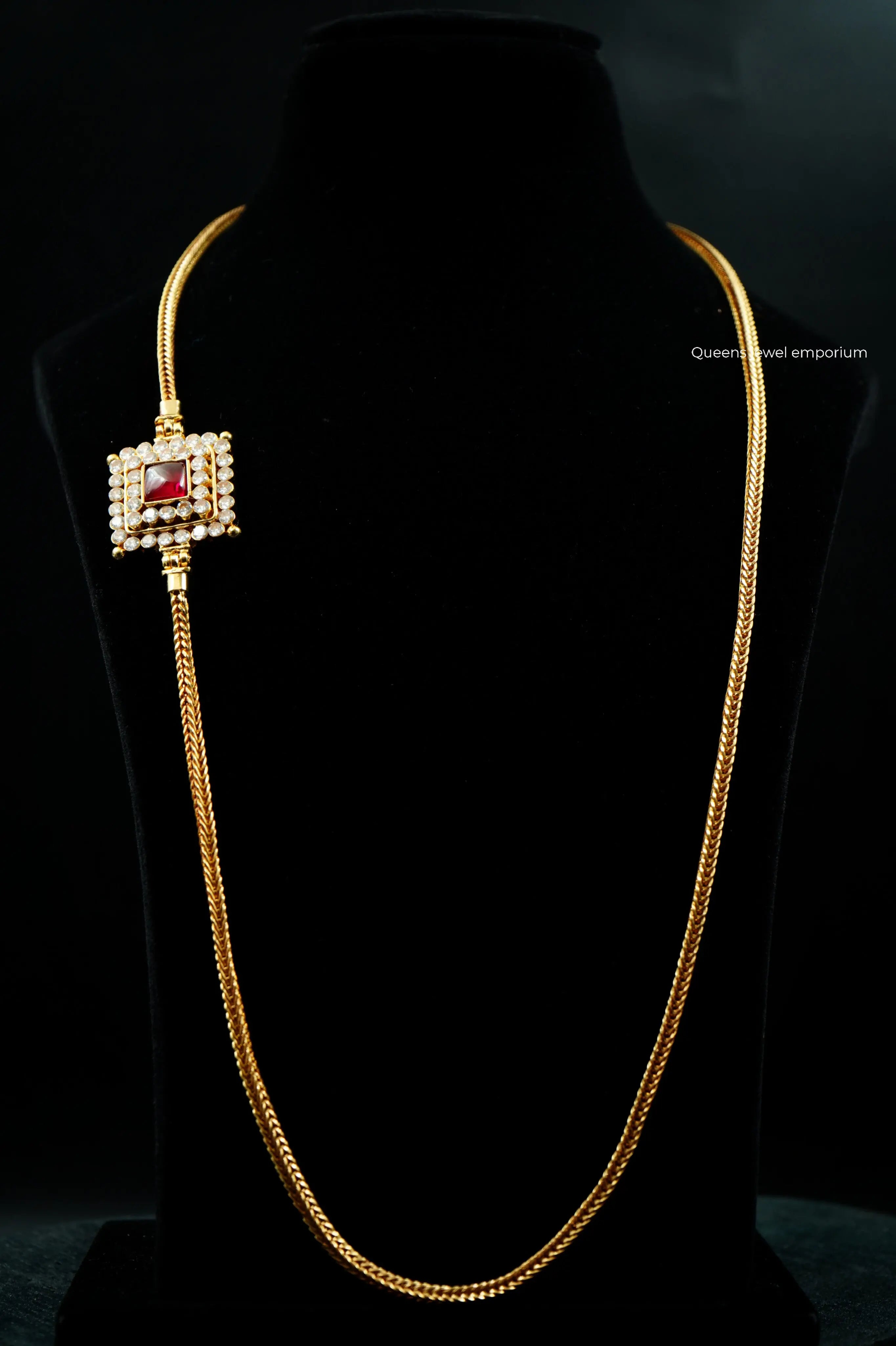 VISHAGA MUGAPPU CHAIN - Queens Jewel Emporium