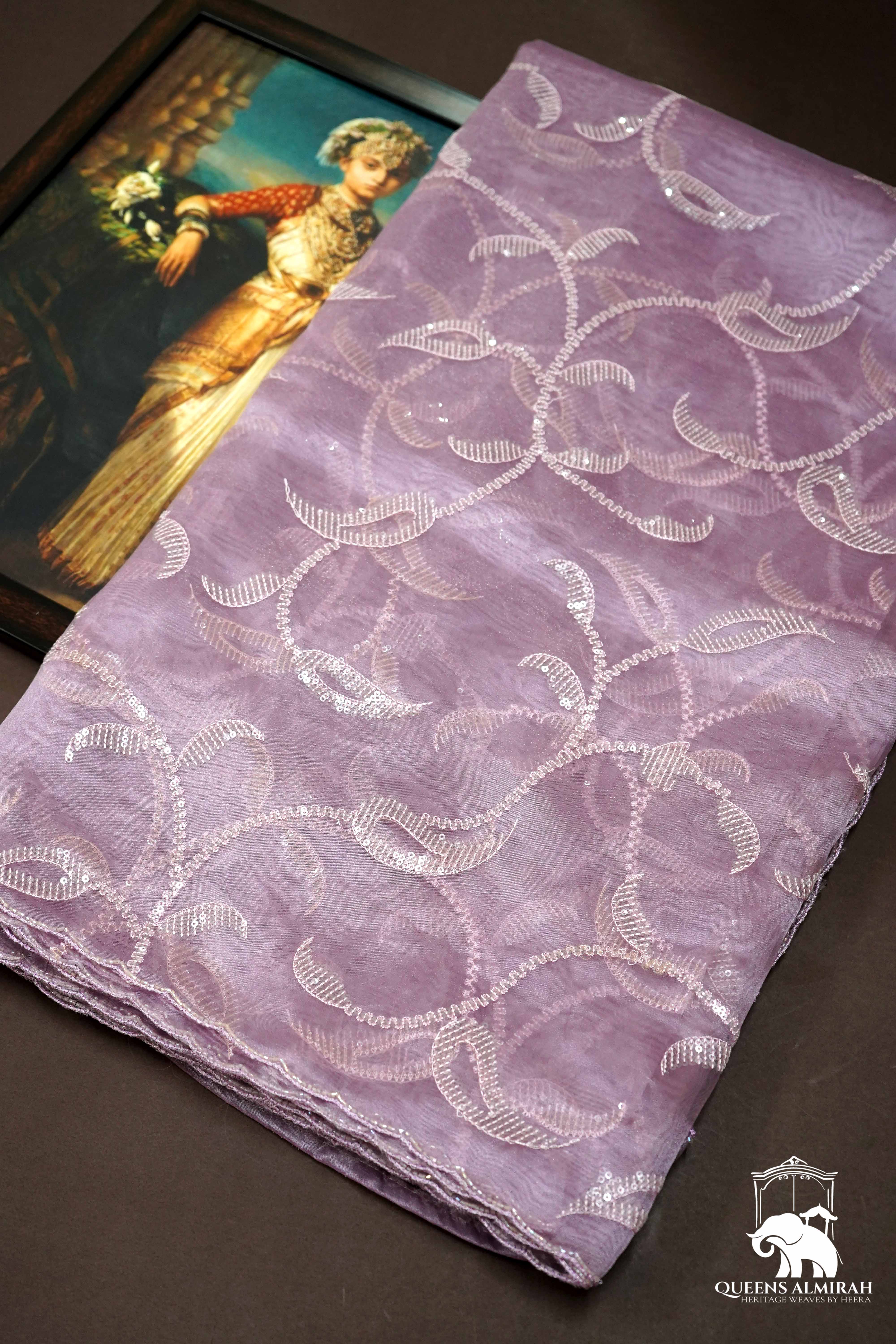 ORGANZA-SAREE Queens Jewel Emporium