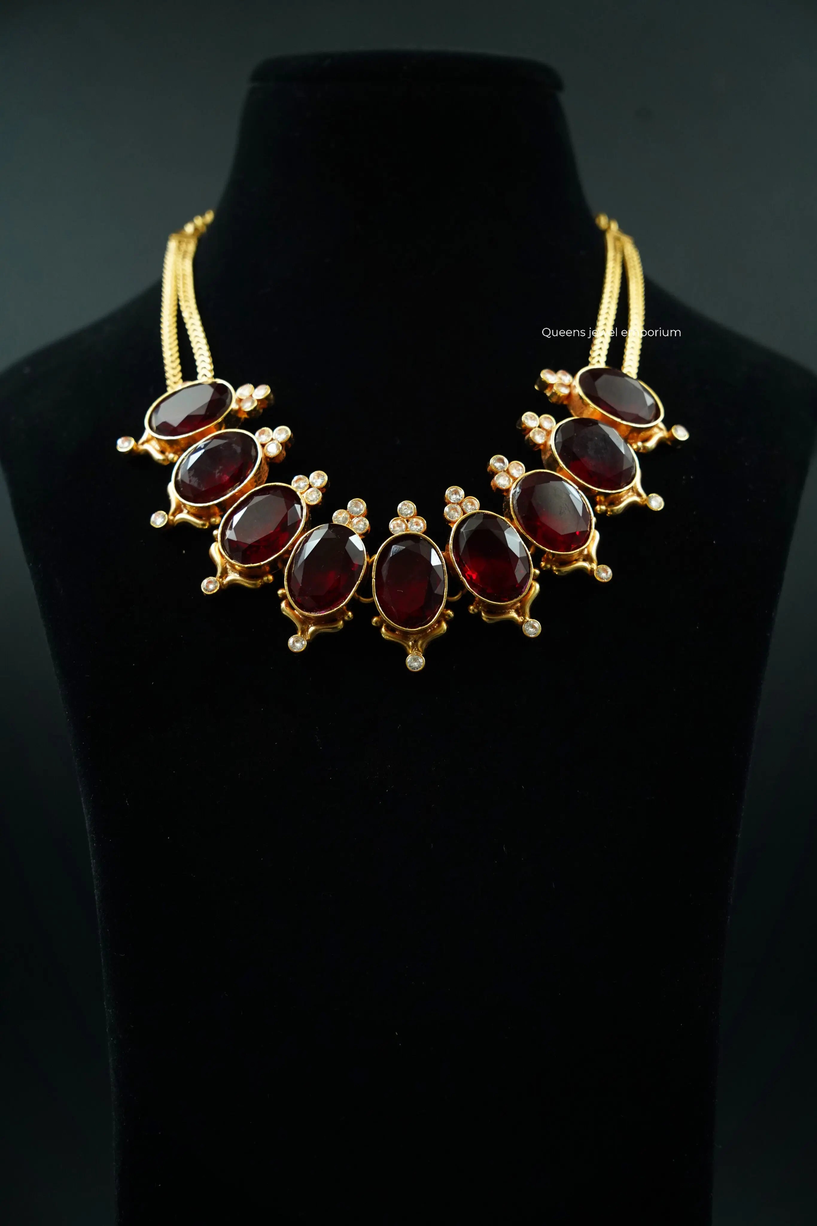 Vairachudar  Necklace Queens Jewel Emporium