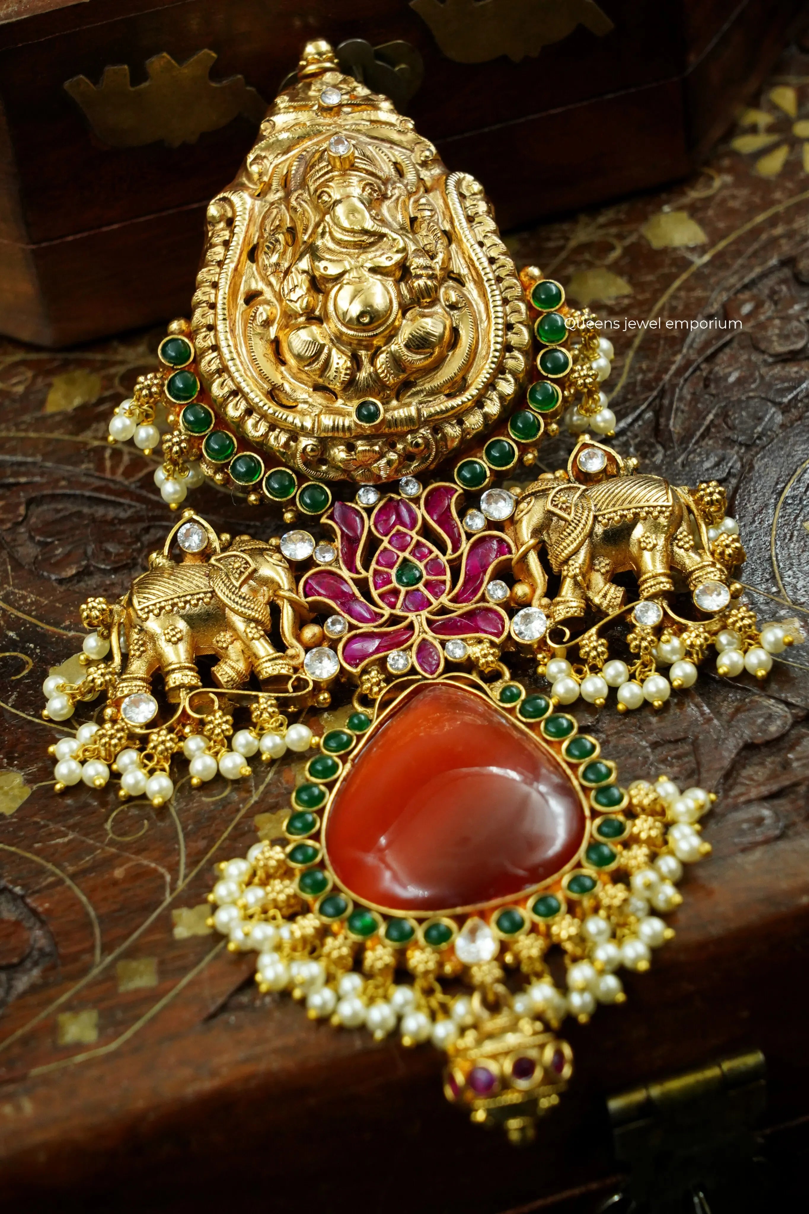 Vignaraja Pendant - Queens Jewel Emporium