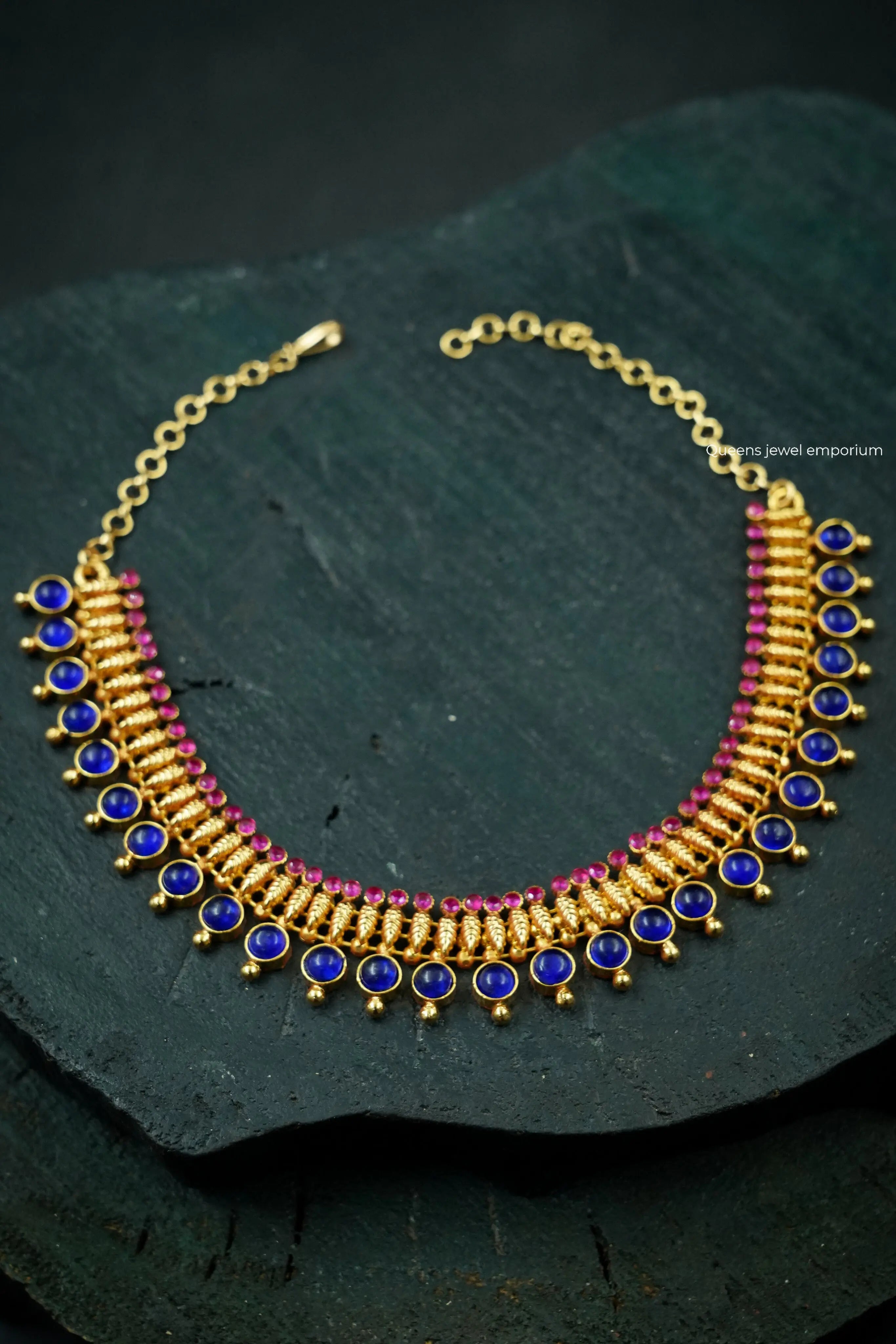 Vindhya  Kemp Necklace Queens Jewel Emporium