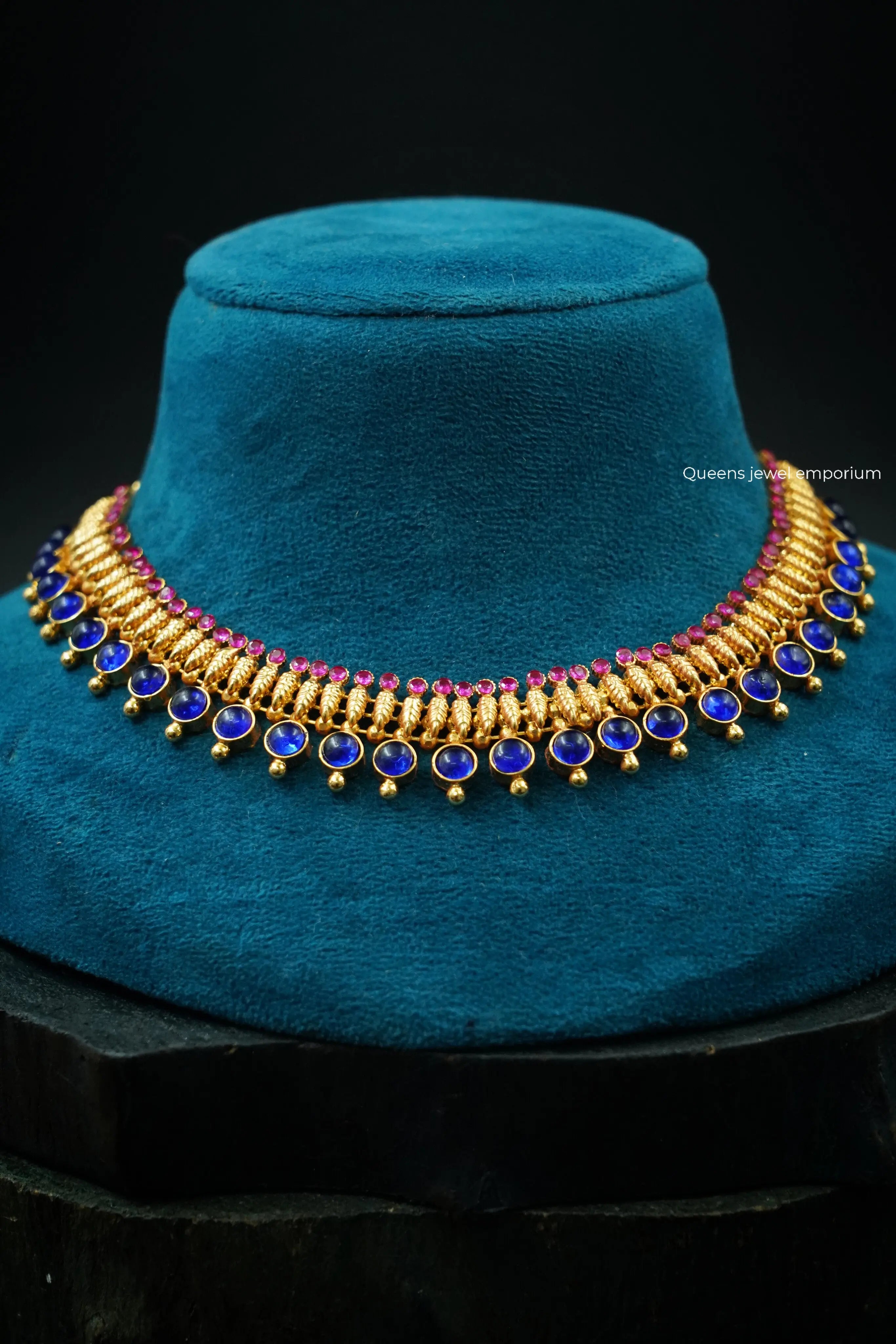 Vindhya  Kemp Necklace Queens Jewel Emporium