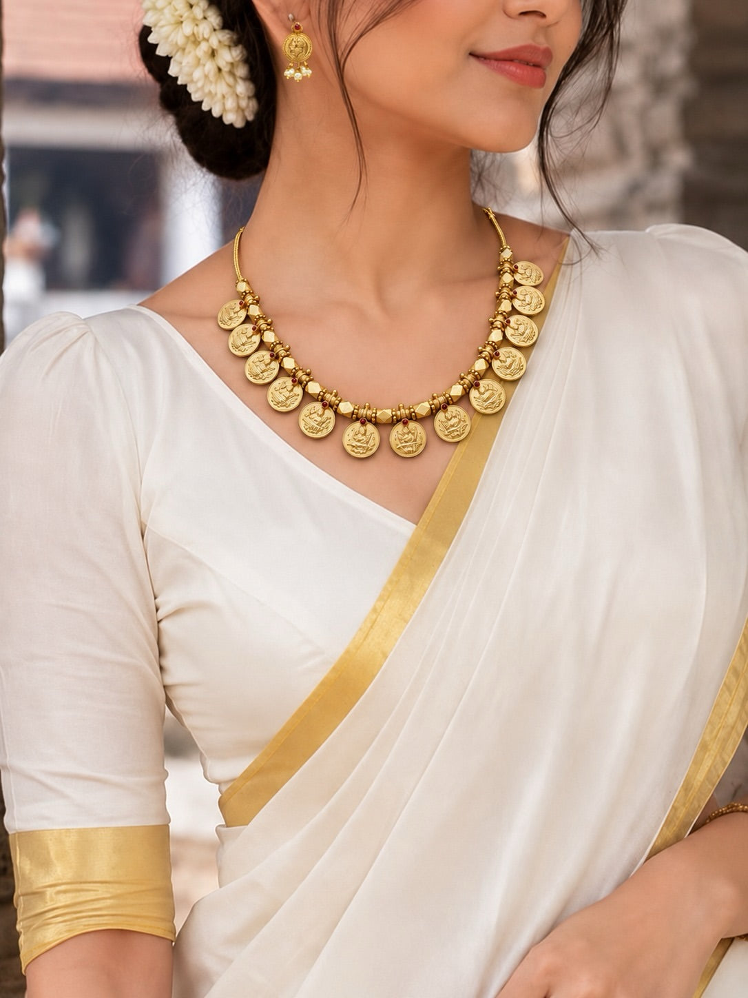Dhana Lakshmi Kasu Necklace