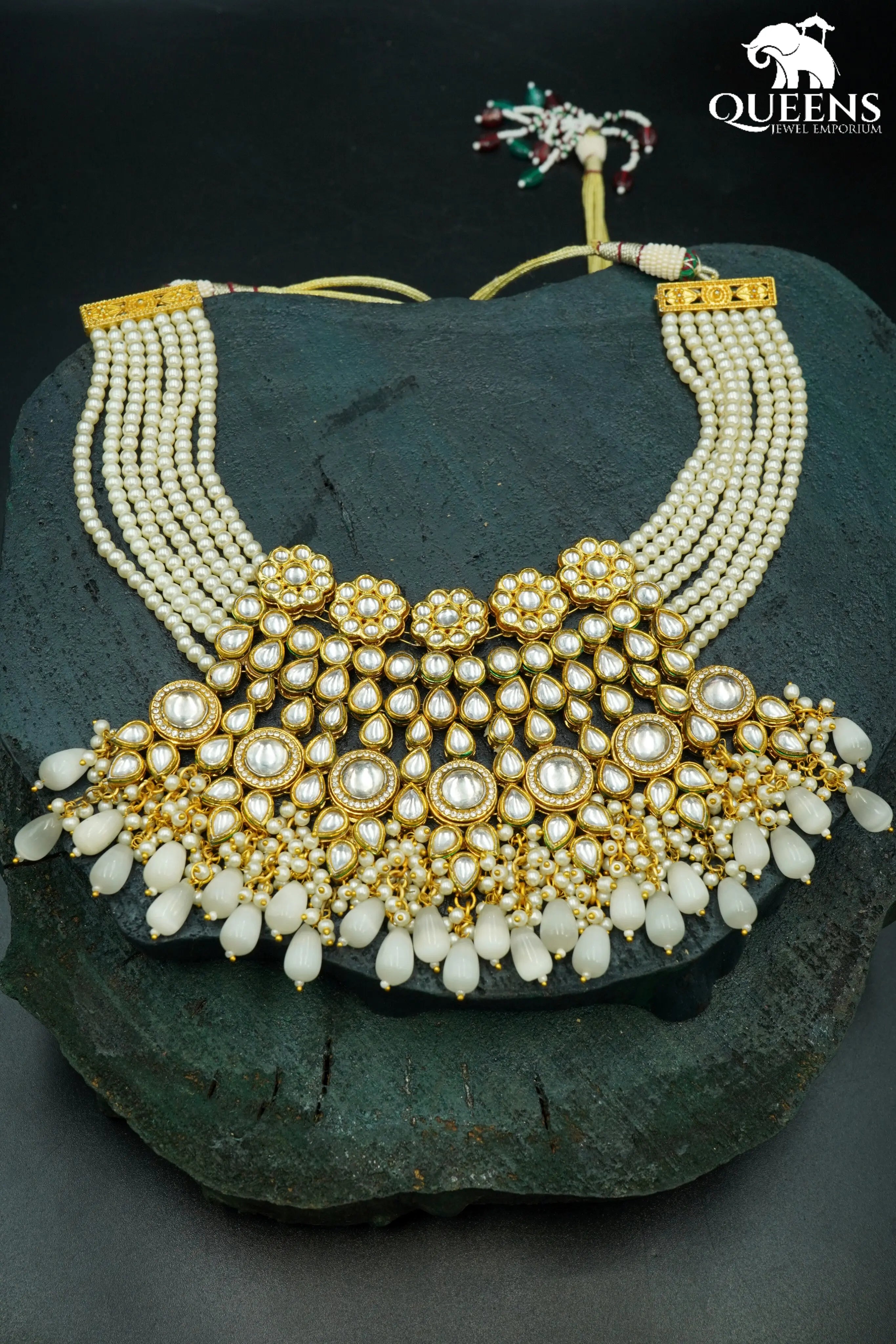 WAHEEDA CHOKER - Queens Jewel Emporium