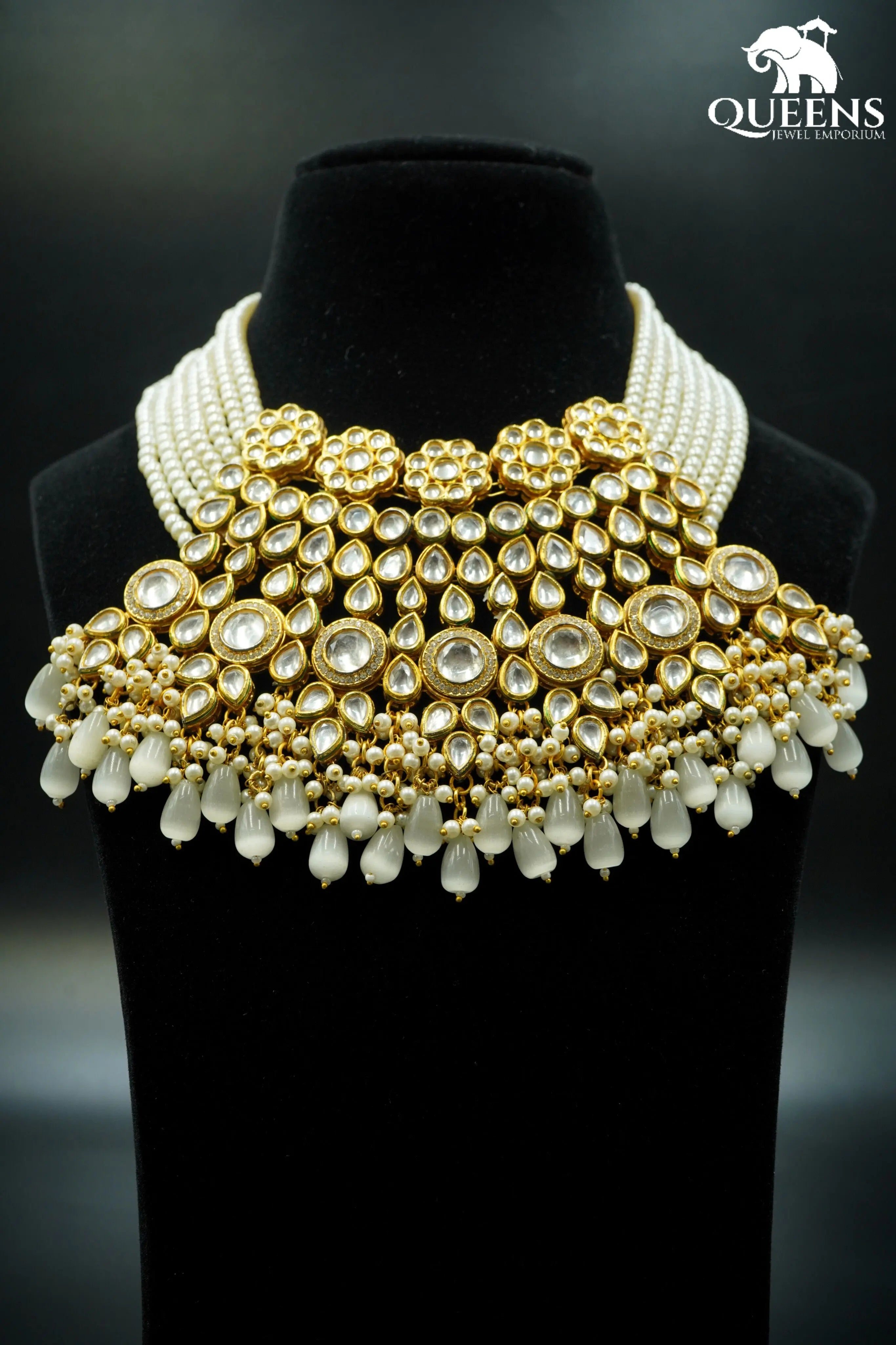 WAHEEDA CHOKER - Queens Jewel Emporium