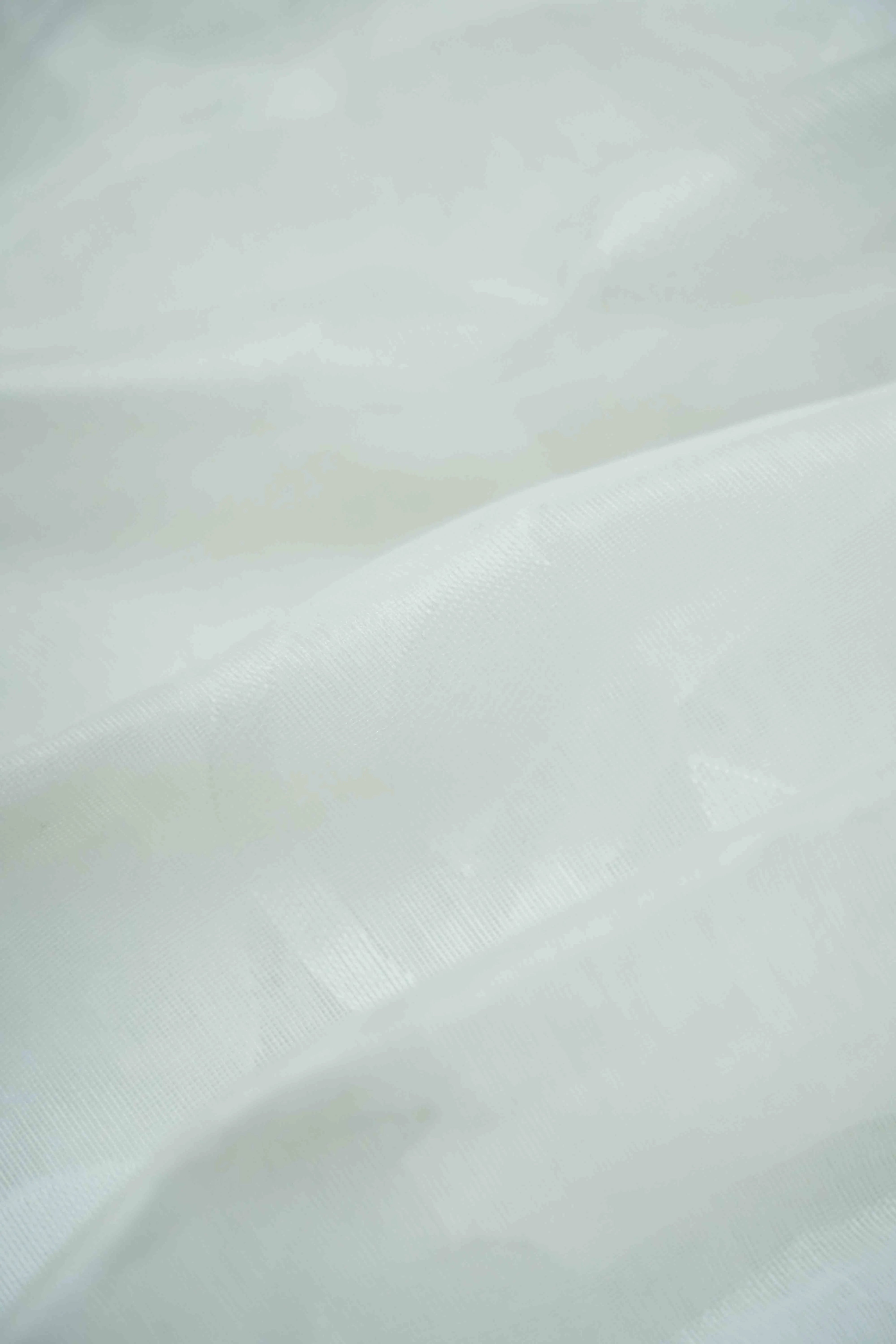 WHITE JAMDANI COTTON SAREE - Queens Jewel Emporium