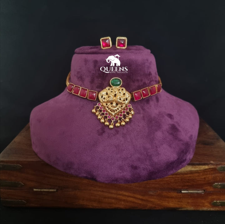 RUBY NAGAS CHOKER - Queens Jewel Emporium