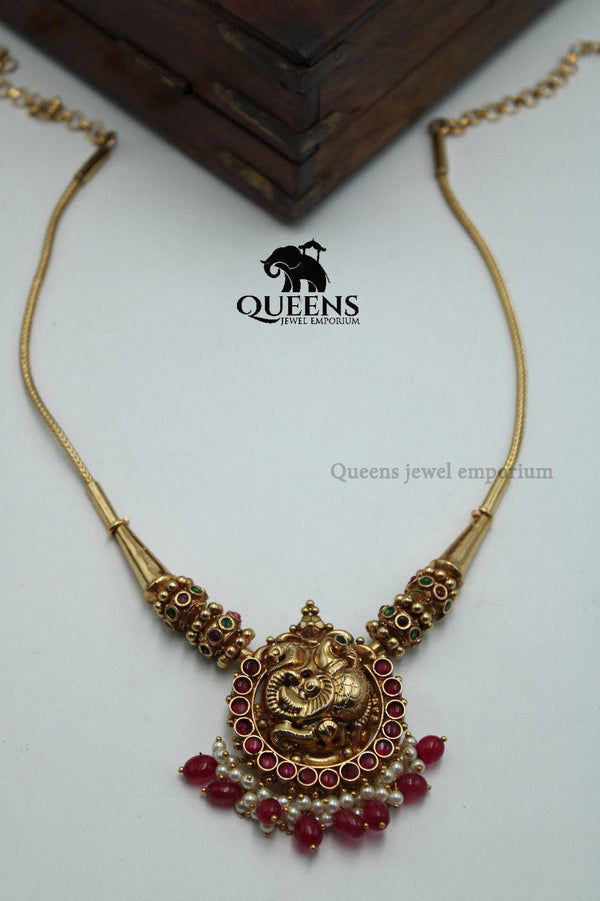 MADHIGA NAHAAS NECKLACE - Queens Jewel Emporium
