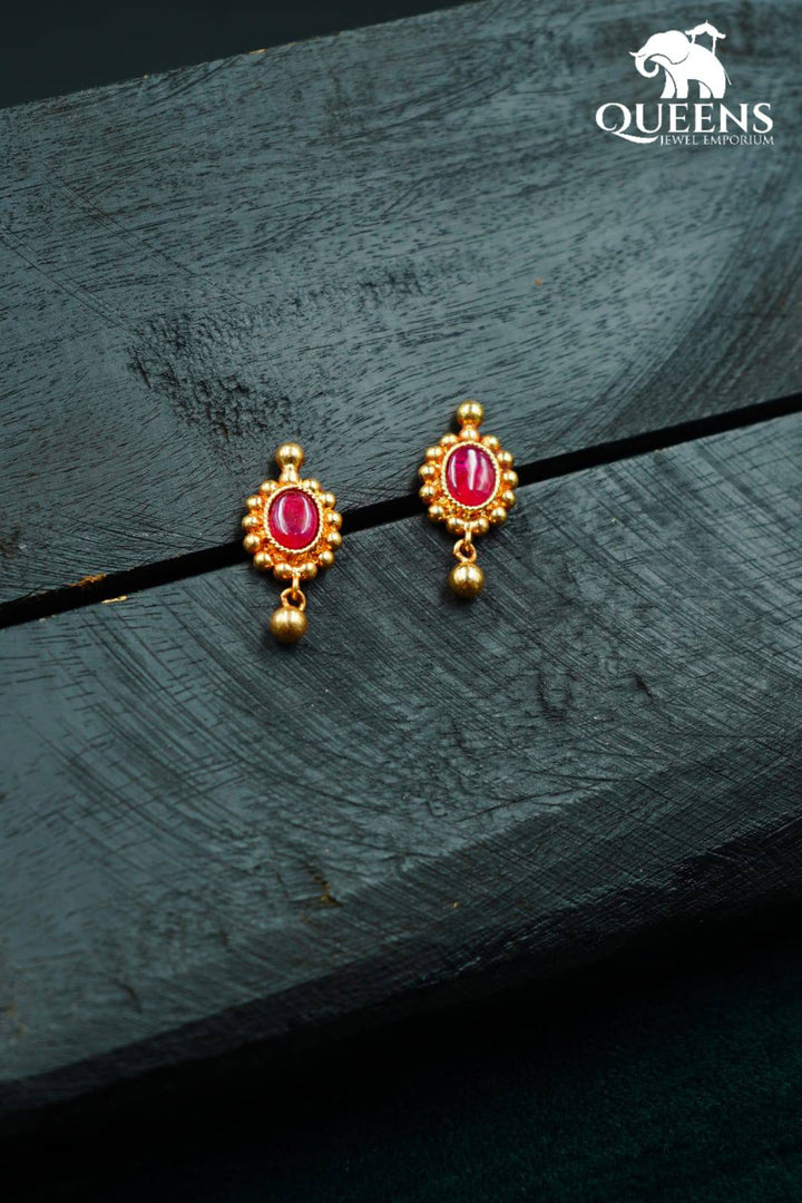 VARDHINI SIMPLE EARRINGS - Queens Jewel Emporium