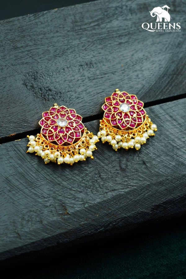 VAANATHI SIMPLE EARRINGS - Queens Jewel Emporium