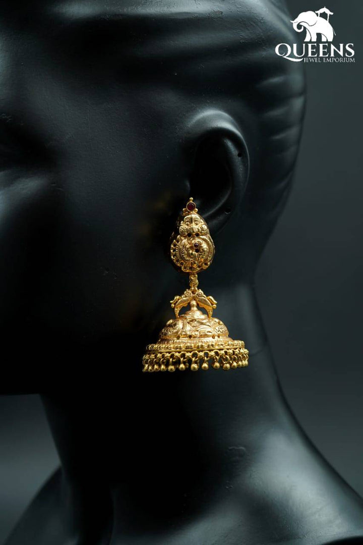 ESHWARI NAGAS JHUMKA - Queens Jewel Emporium