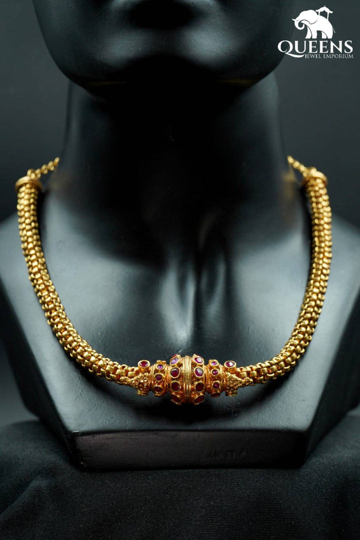 PADHMAVATHI NECKLACE - Queens Jewel Emporium