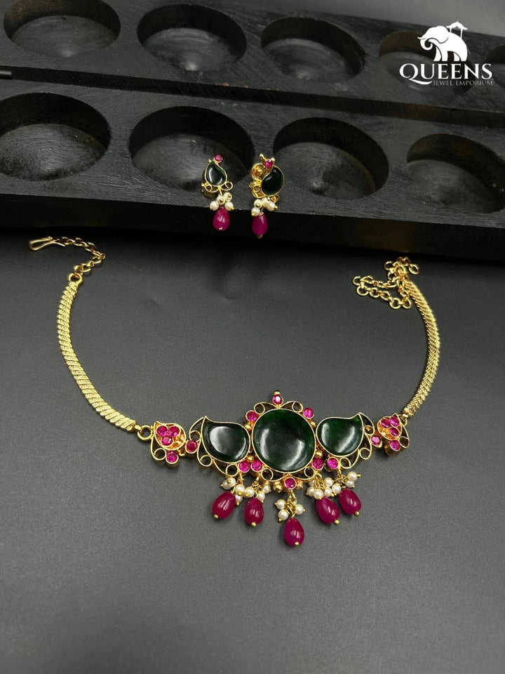 THAMBURATTI NECKLACE SET - Queens Jewel Emporium