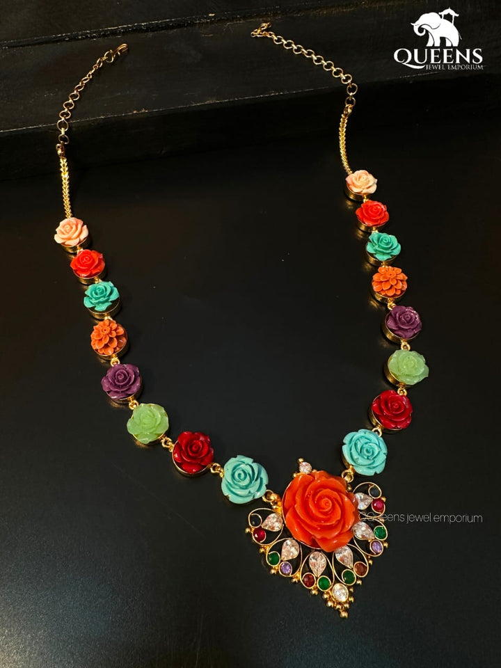 ROSAVANAM NECKLACE - Queens Jewel Emporium