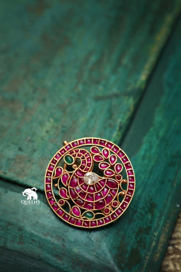 YADHAVI SAREE PIN - Queens Jewel Emporium