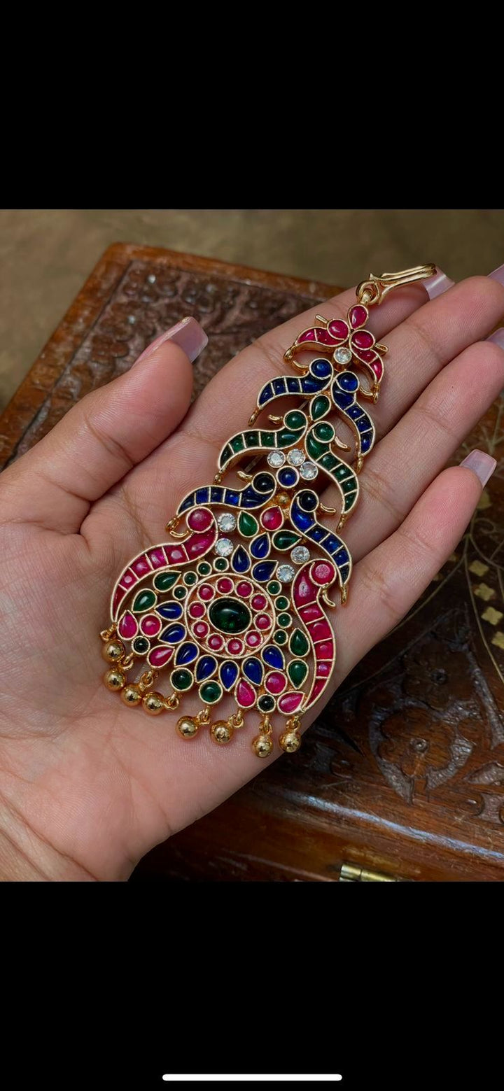SHREYA TIKKA CUM PENDANT - Queens Jewel Emporium