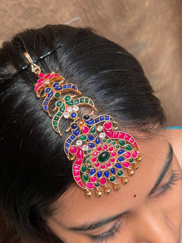 SHREYA TIKKA CUM PENDANT - Queens Jewel Emporium