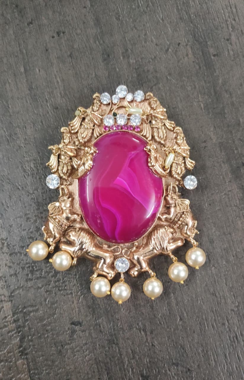 Pink pendant