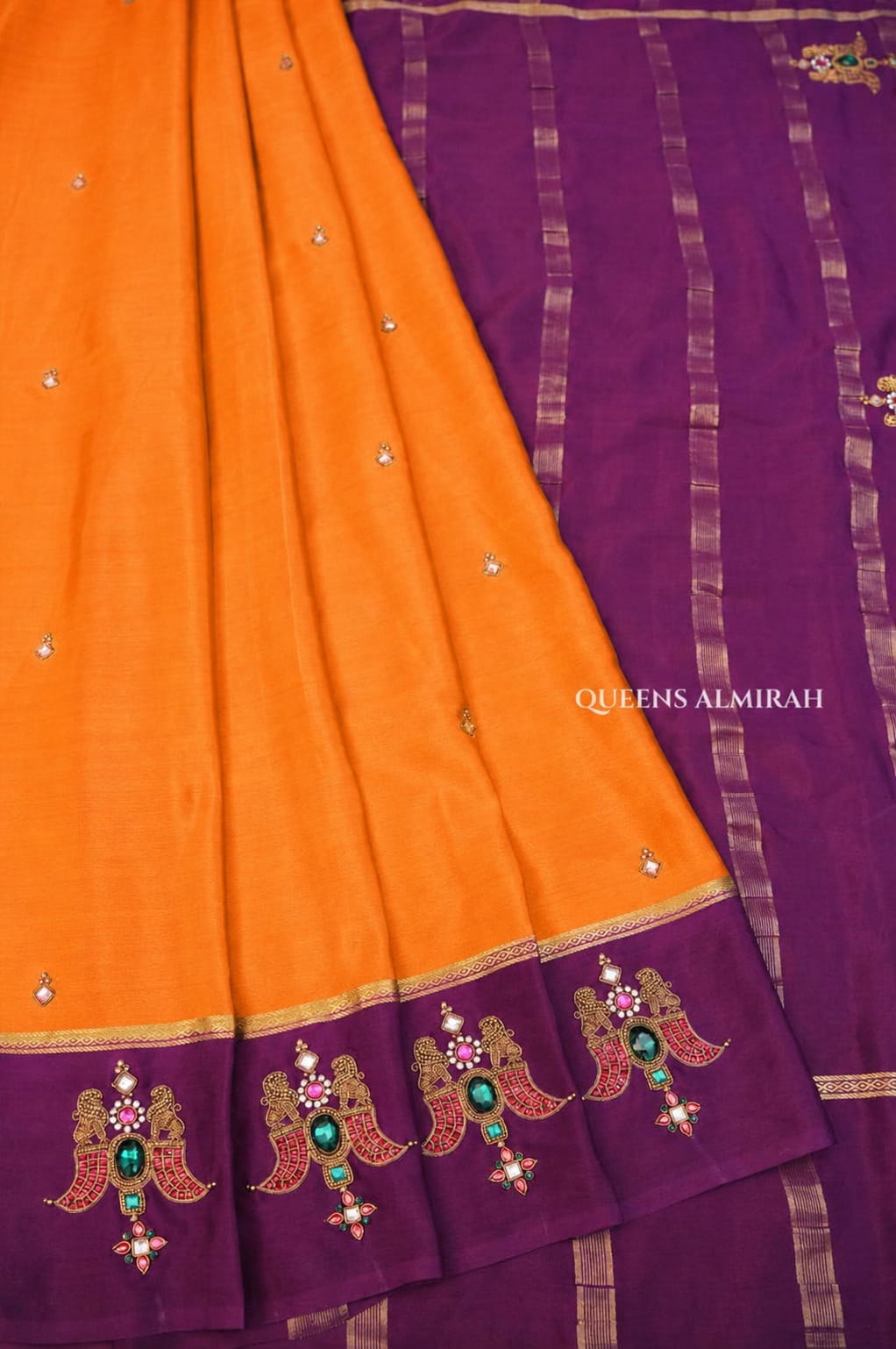 Samasthana Royal Designer Pure Mysore Silk Saree