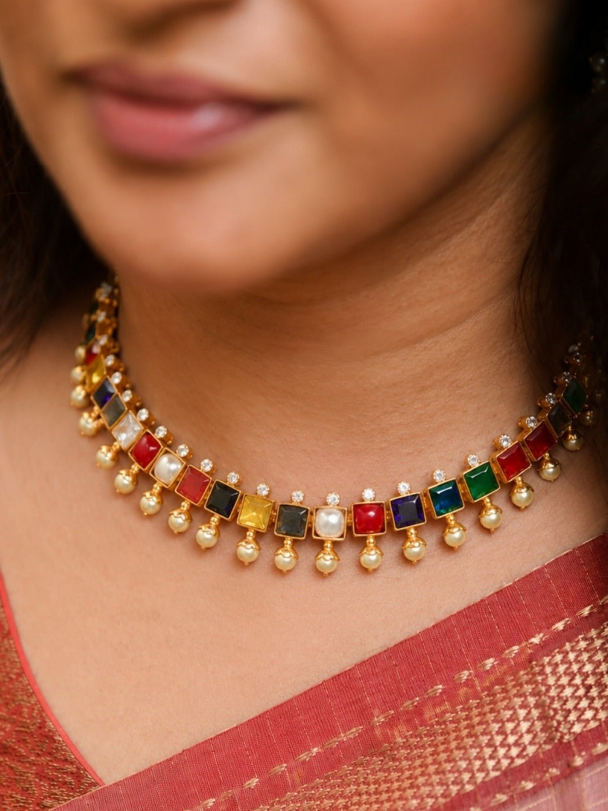 Navanidhi Necklace