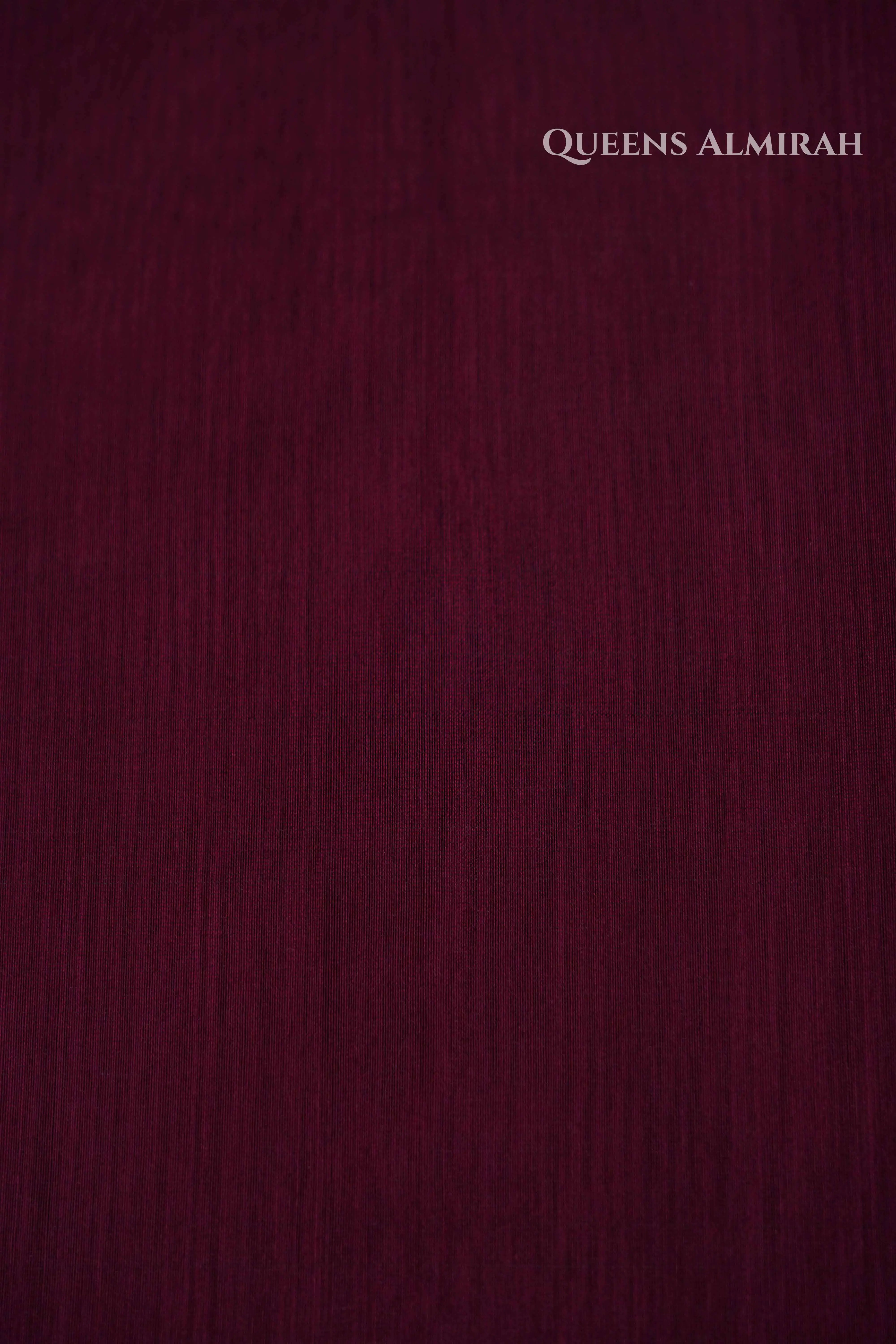 Wine Berry Maheshwari Silk Cotton Saree QUEENS ALMIRAH