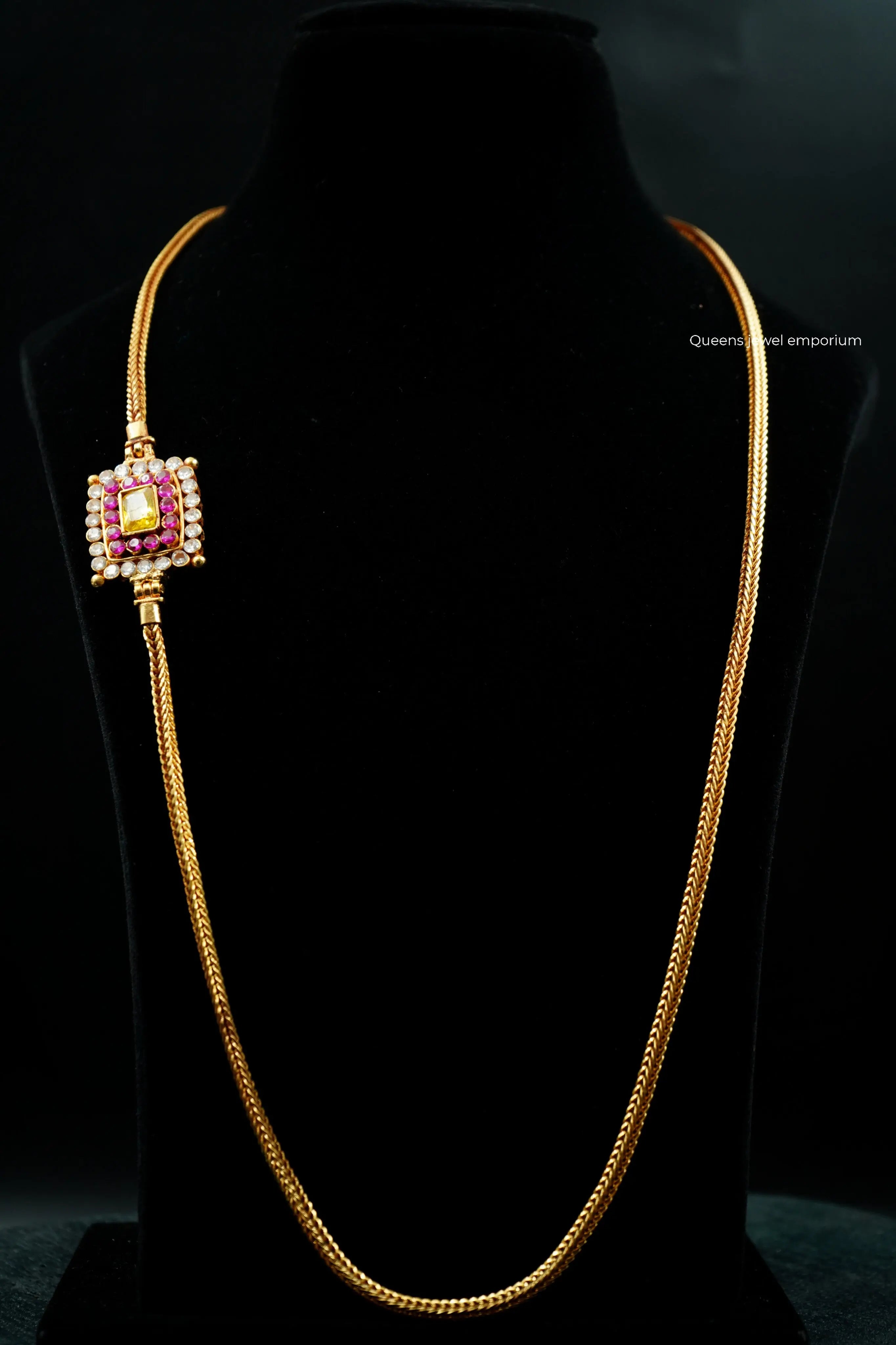 YAHAVI MUGAPPU CHAIN - Queens Jewel Emporium