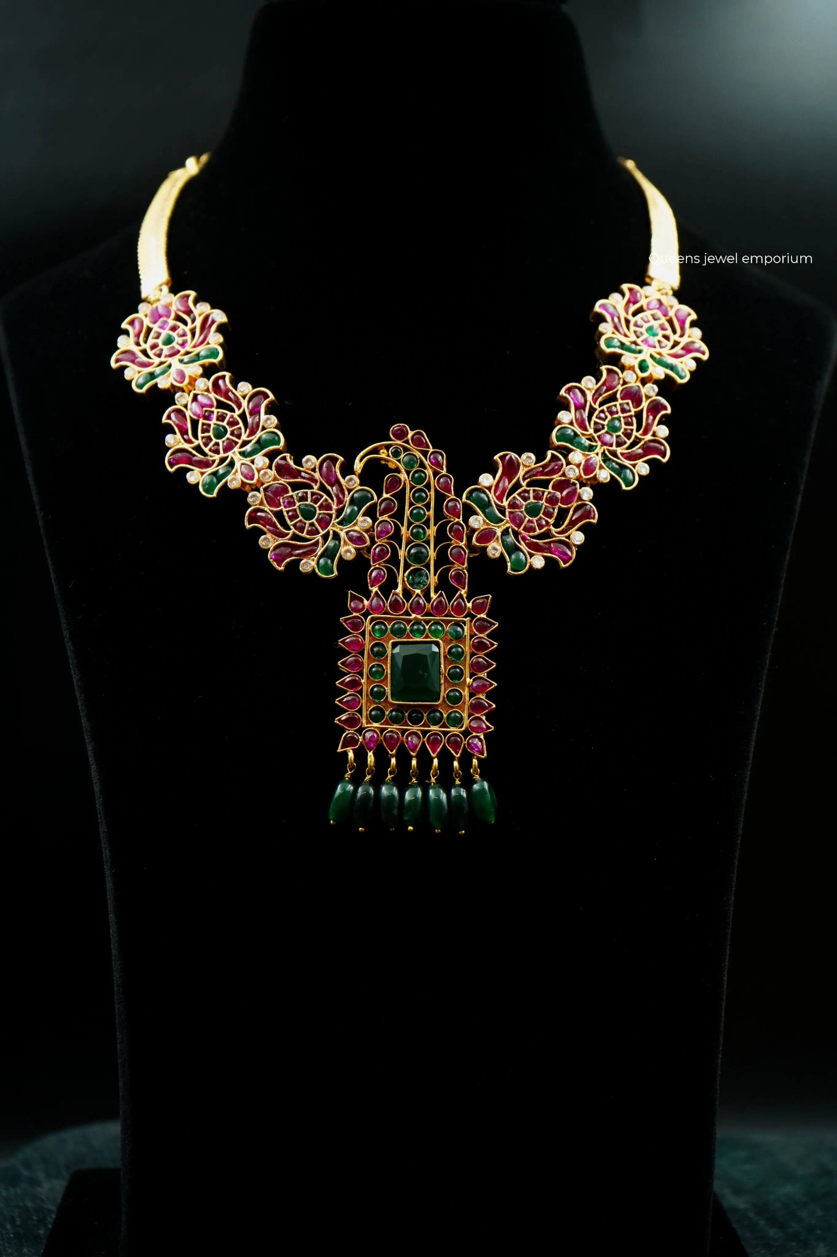 YUVASHREE NECKLACE - Queens Jewel Emporium