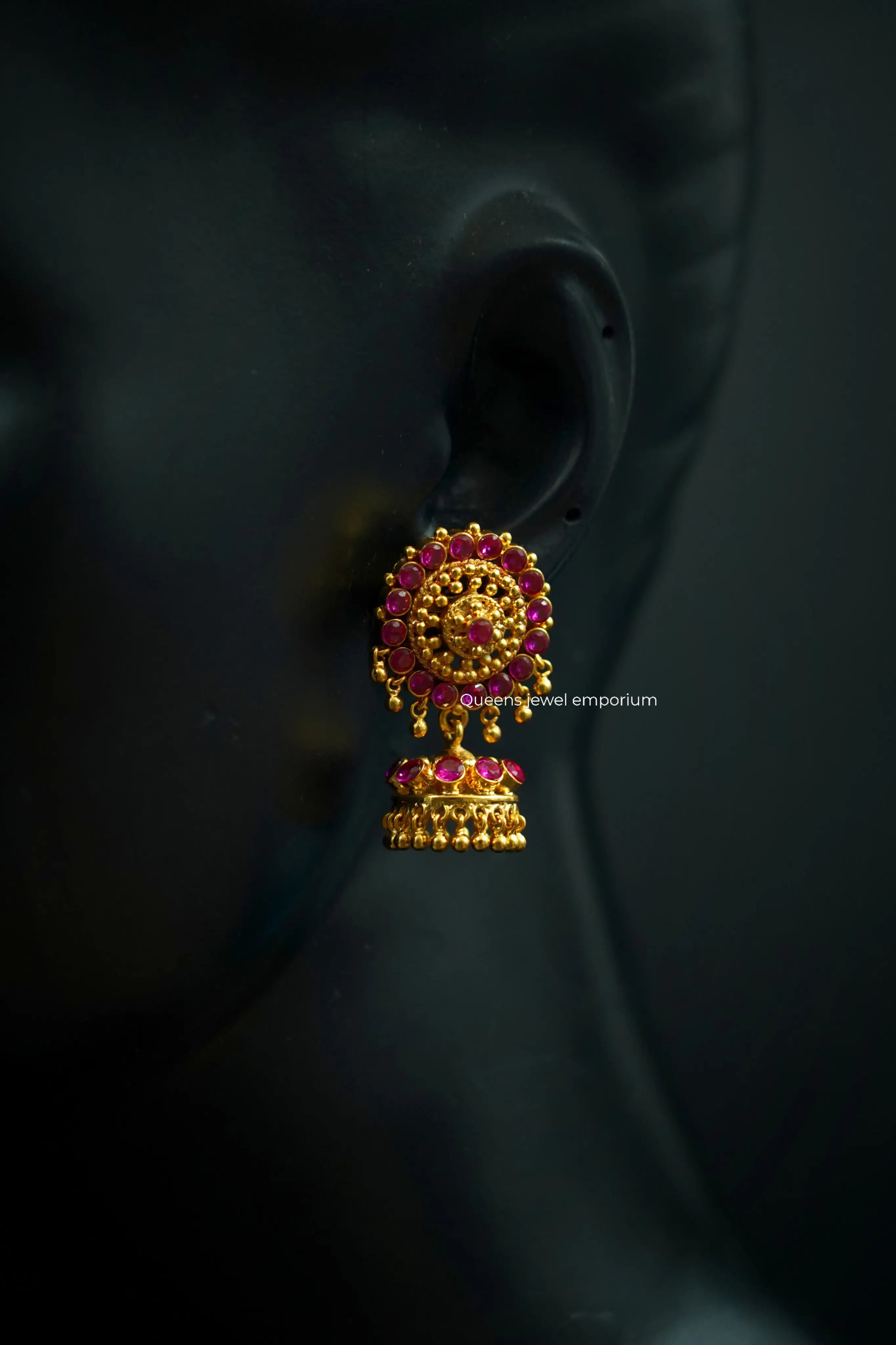 YUGITHA JHUMKA - Queens Jewel Emporium