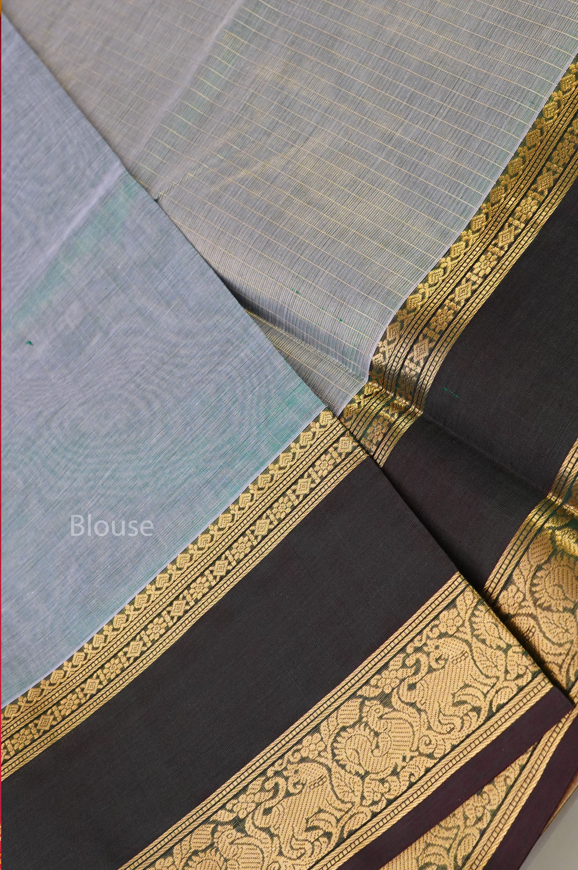 Pastel Green With Manthulir Green Payadi Chettinad Silk Cotton Saree