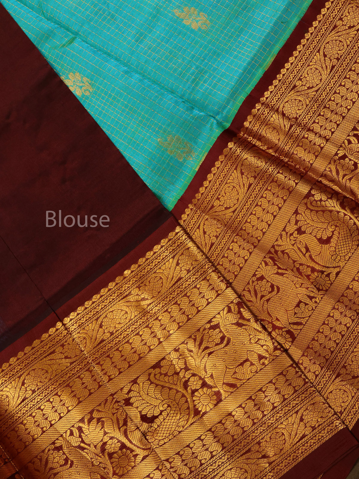 Blue brown colour combination