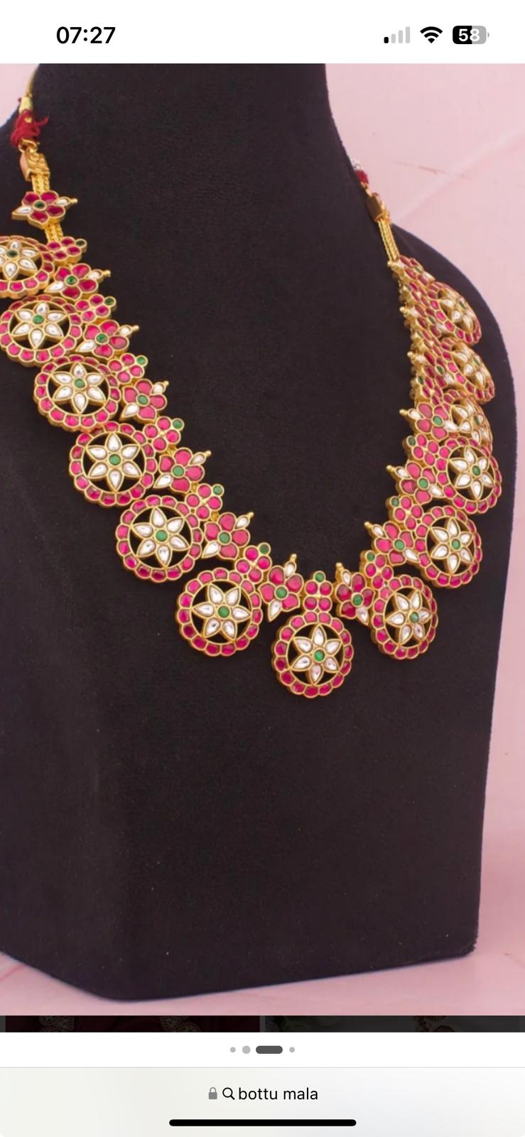 Bottu necklace (Revathi vutukuri)