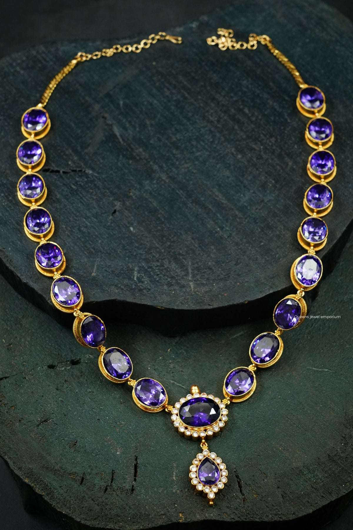 Zircon stones haram-Viole cut stones jewellery