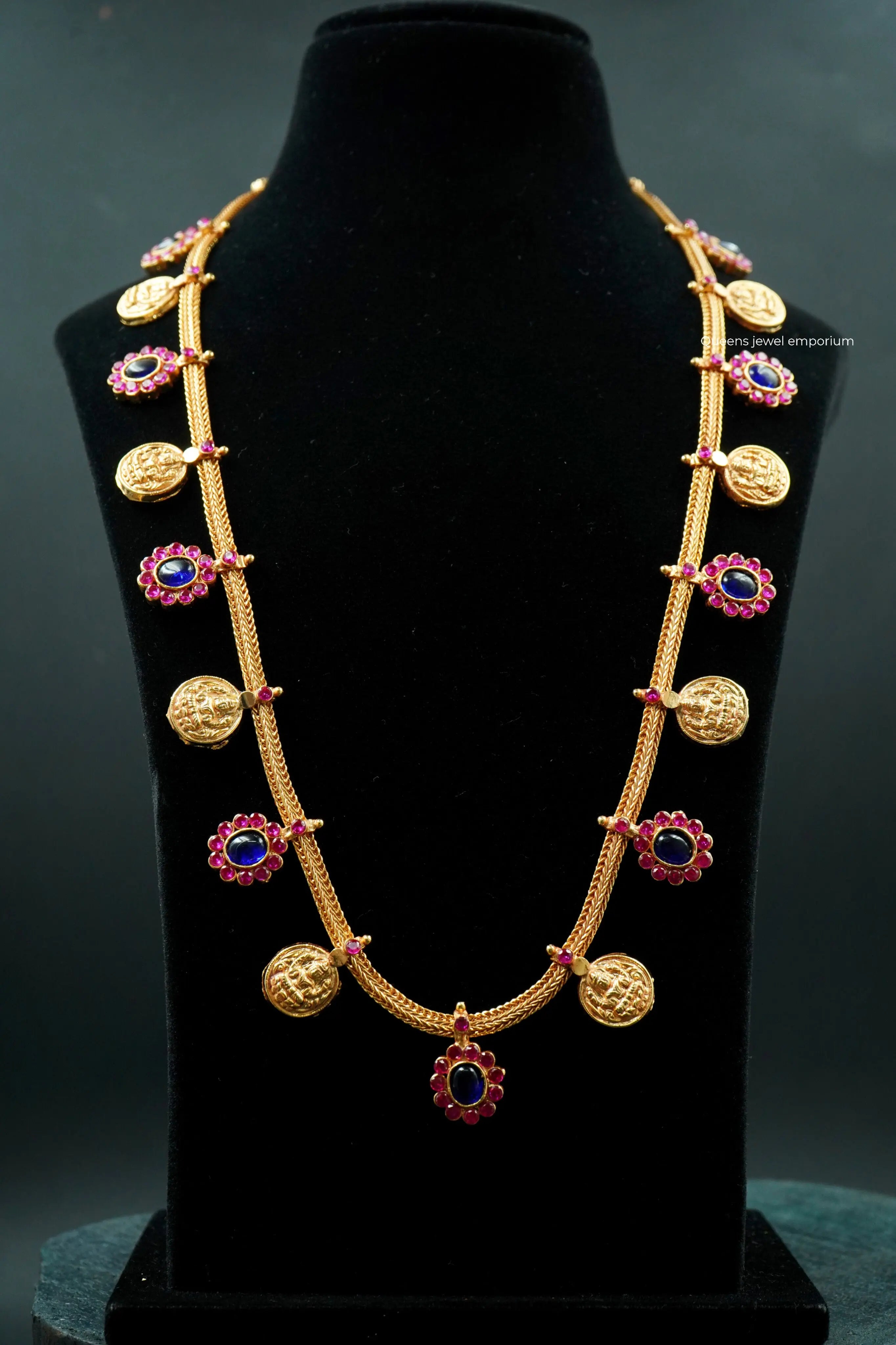 Haram for minimal look-Pink color stone haram