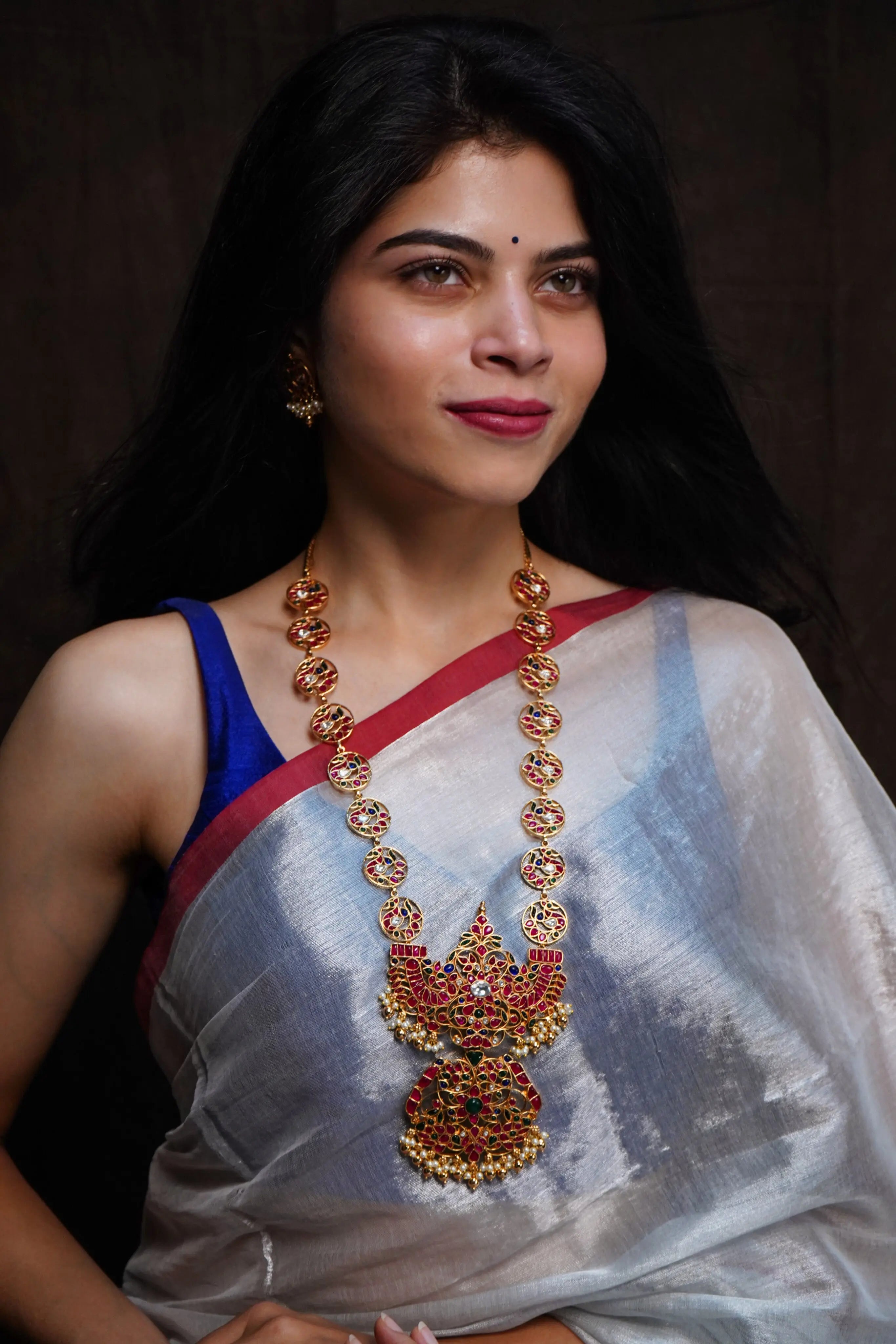 Gold plated bridal jewellery-Temple jewellery