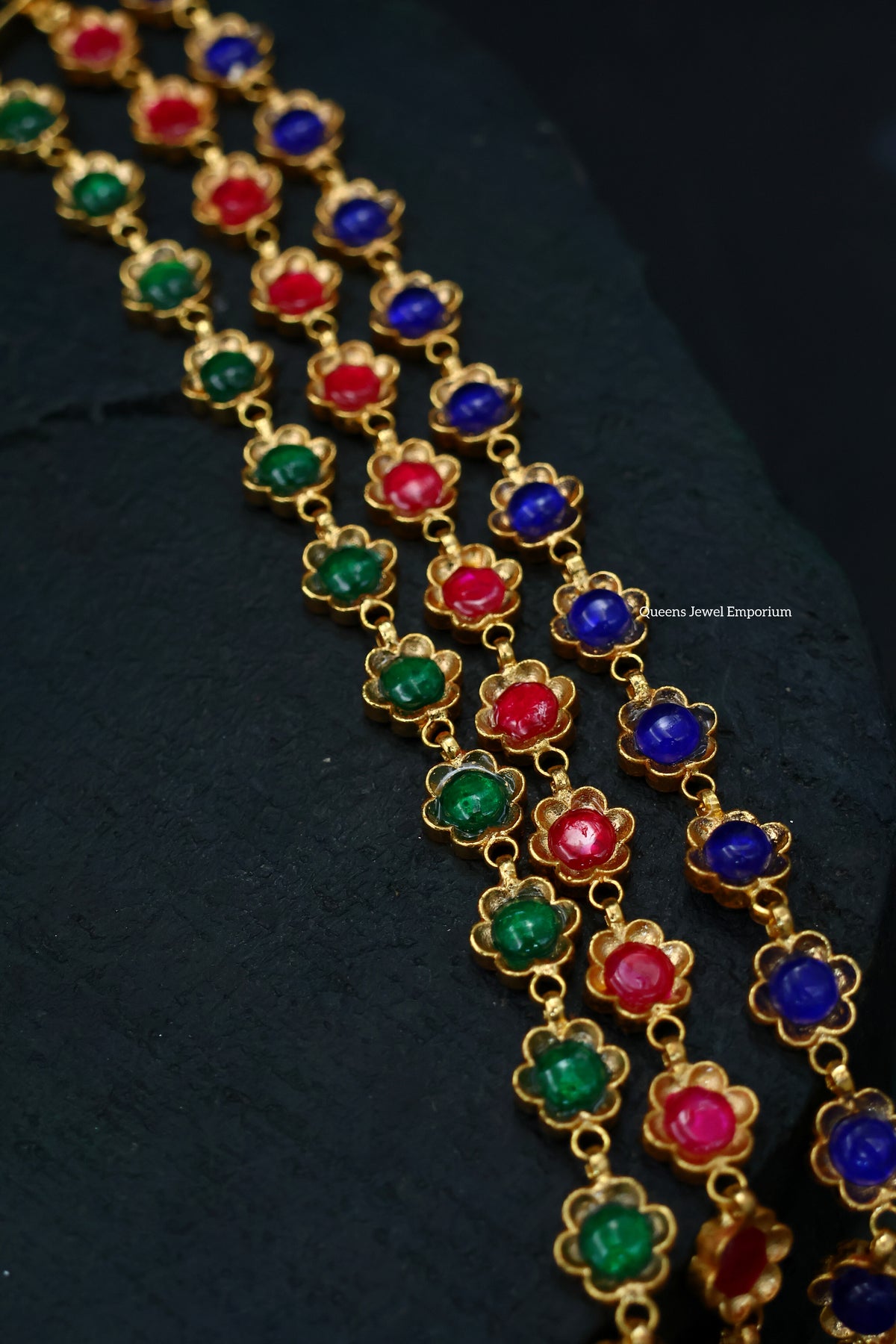 Multicolor haram-Red kemp stone