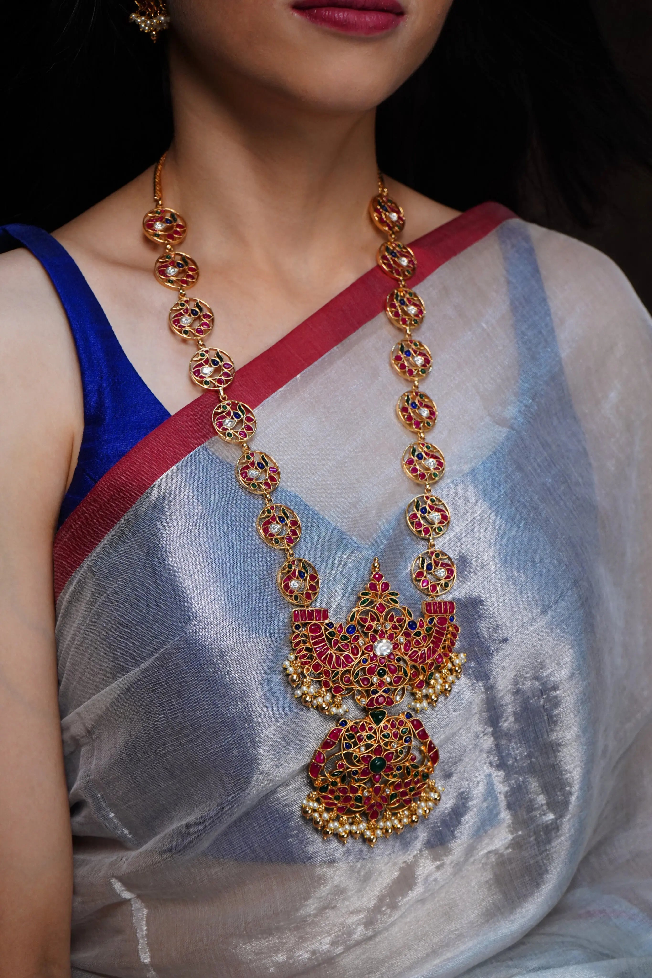 Annam motif haram-Temple jewellery