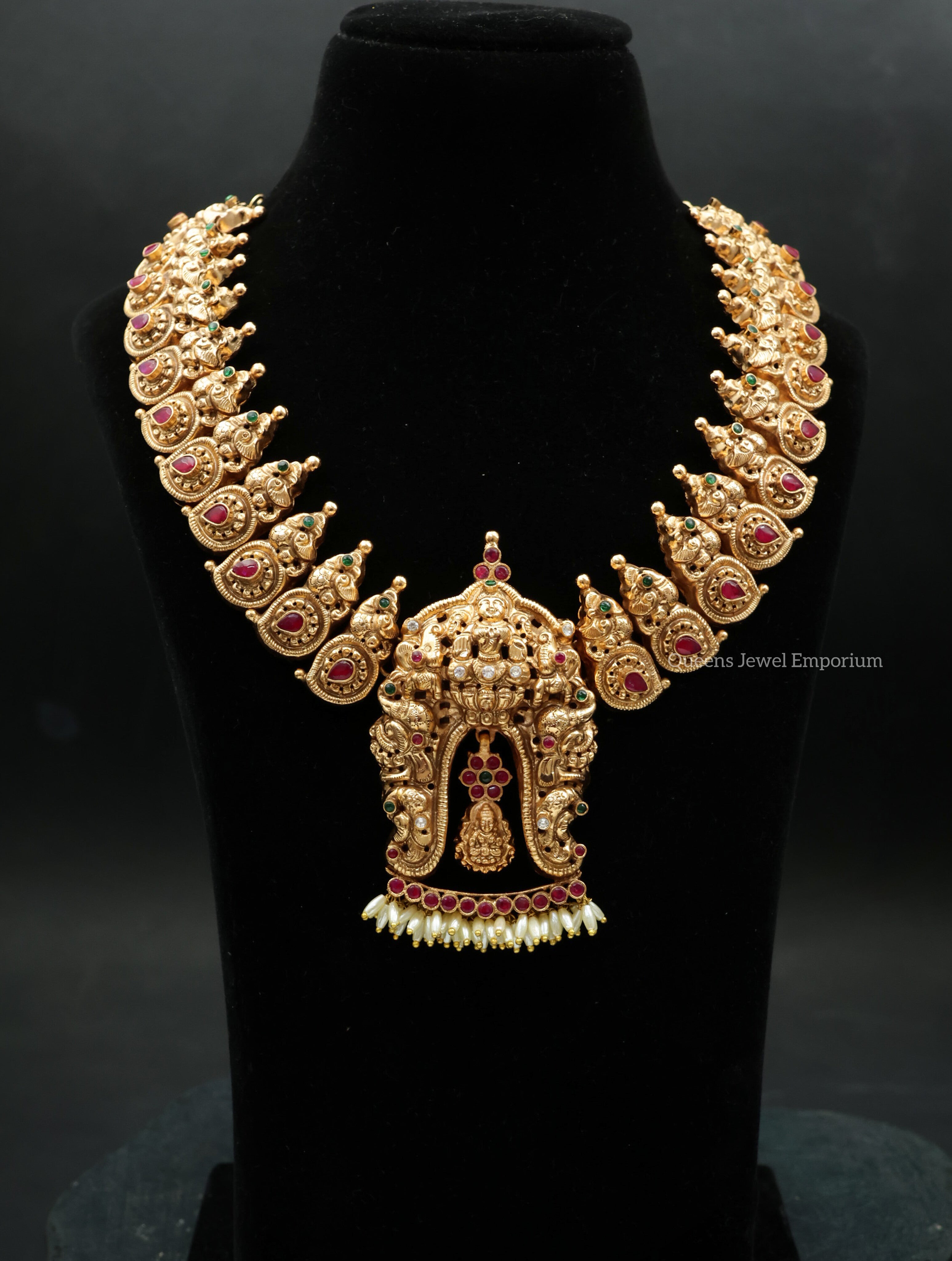 Haram for weddings-Haram with temple designs