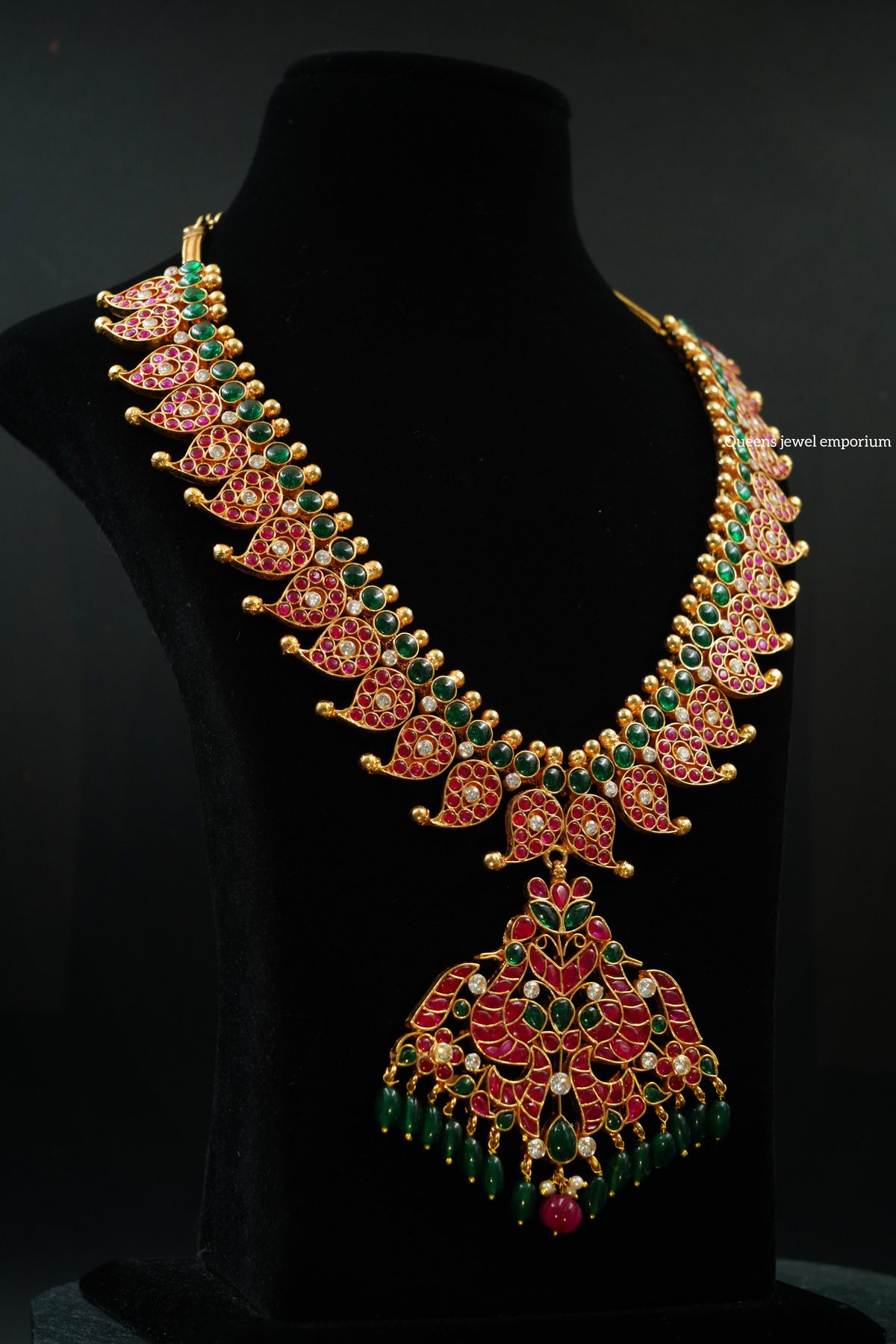 Traditional jewellery-Haram for sarees