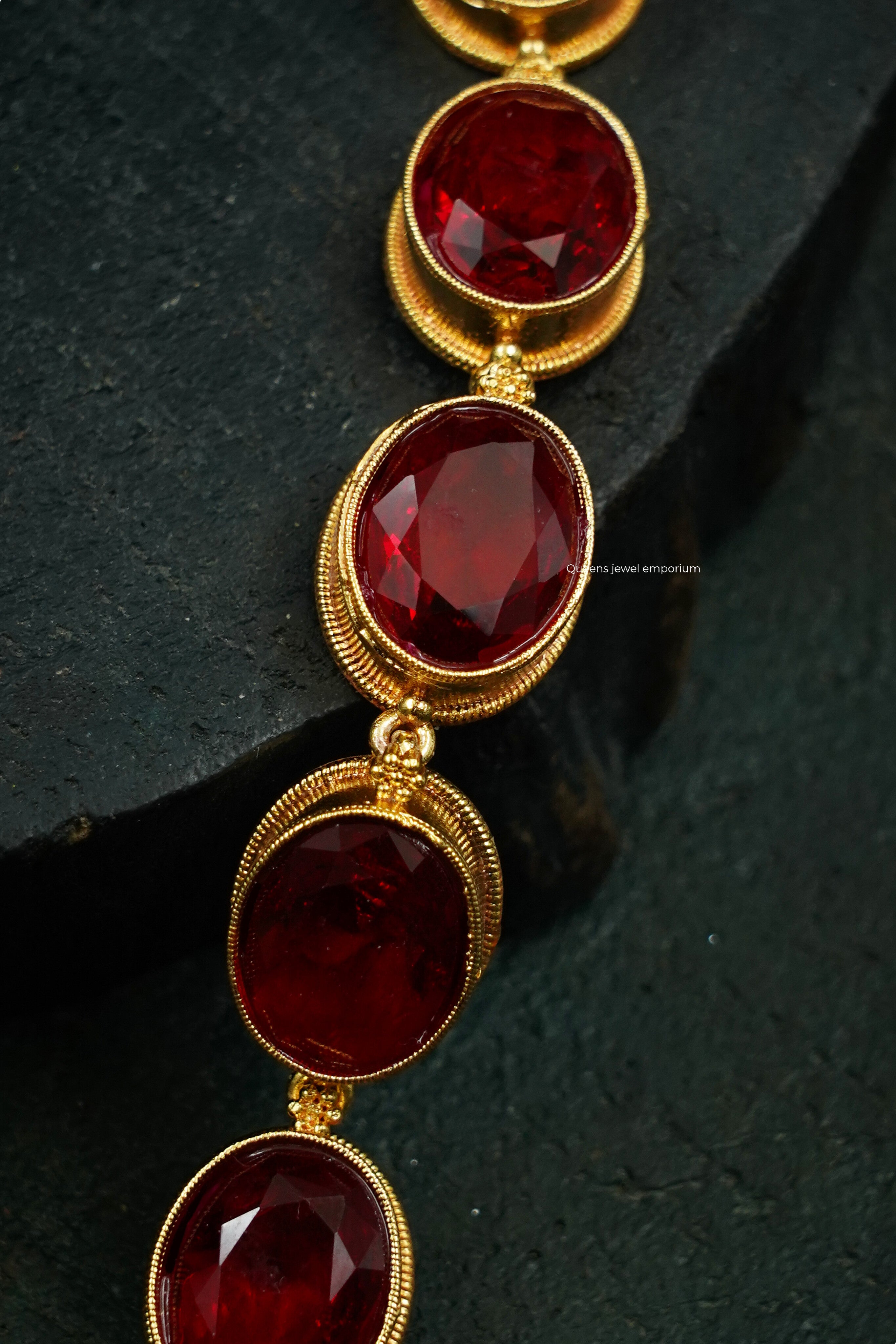 Inspired jewellery collections-Zircon stone haram