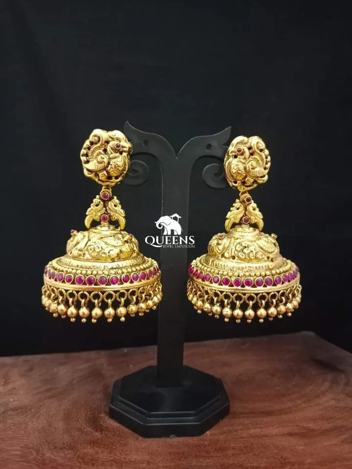 Pakshi Devi Jhumka With Mattal