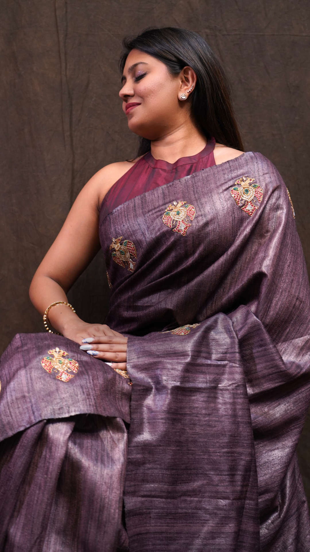 Tussar-silk Queens Jewel Emporium