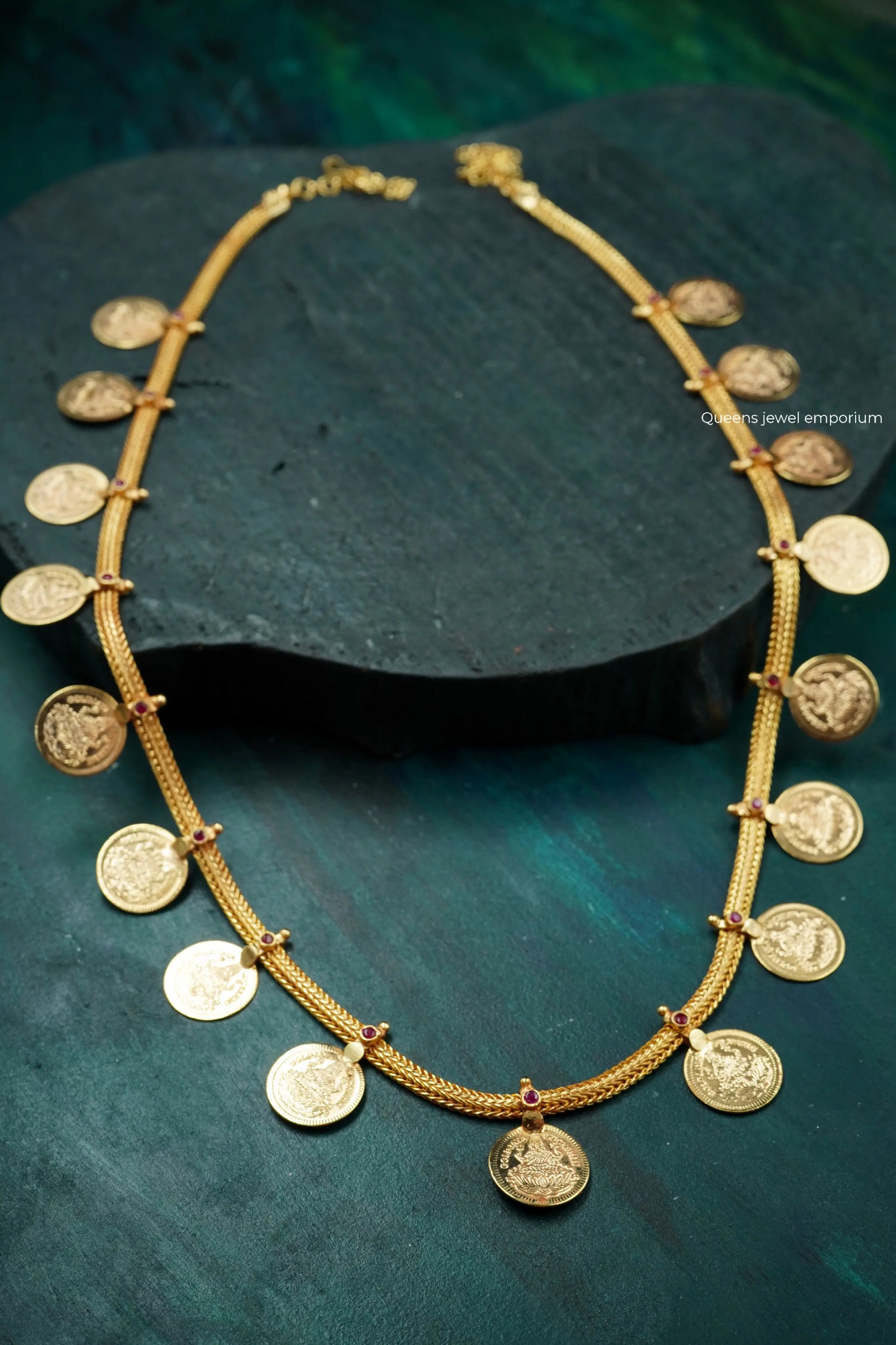 Lakshmi kasu haram-Minimal design jewellery