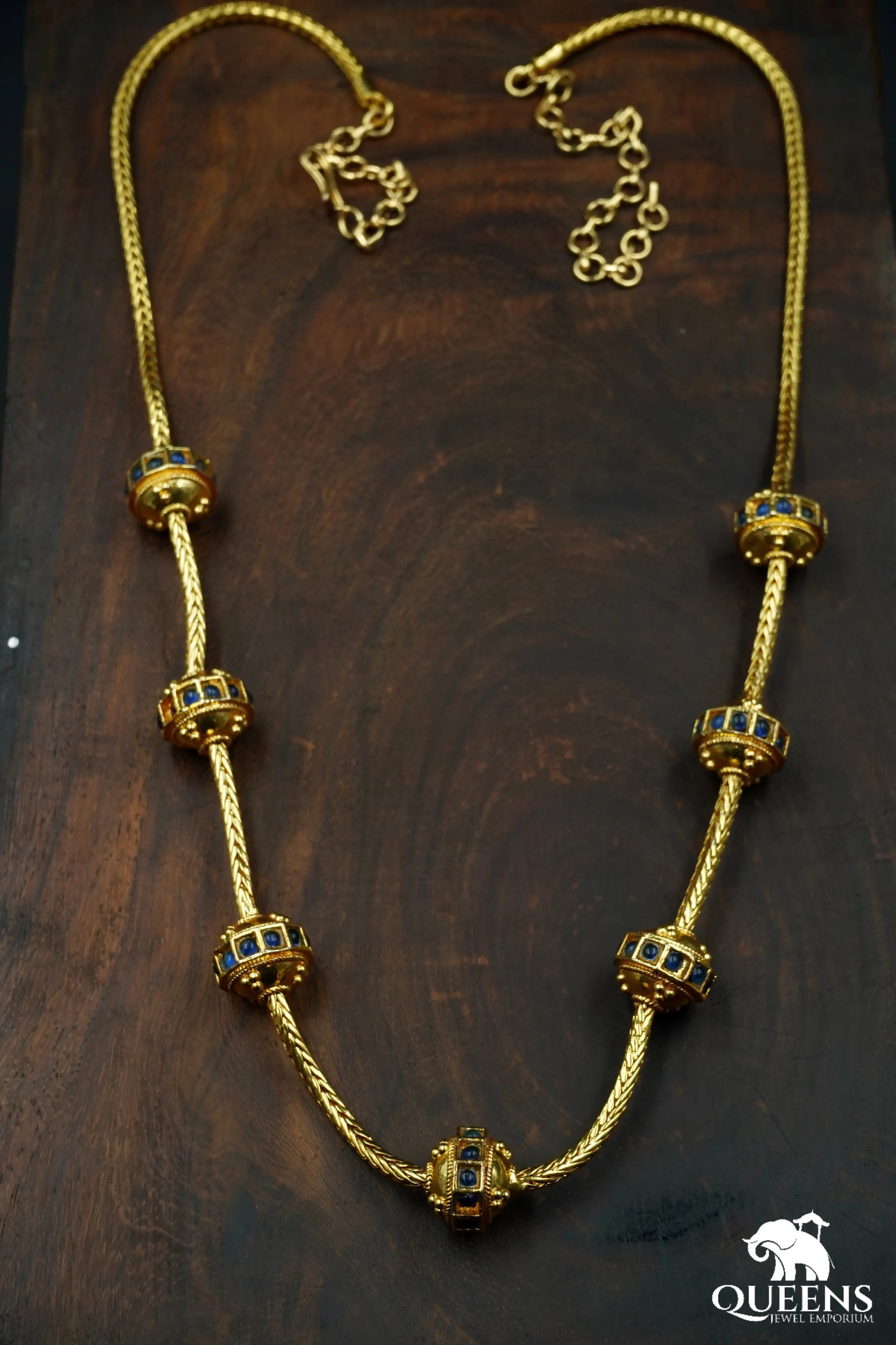 Traditional nagas ball jewellery-Haram for wedding