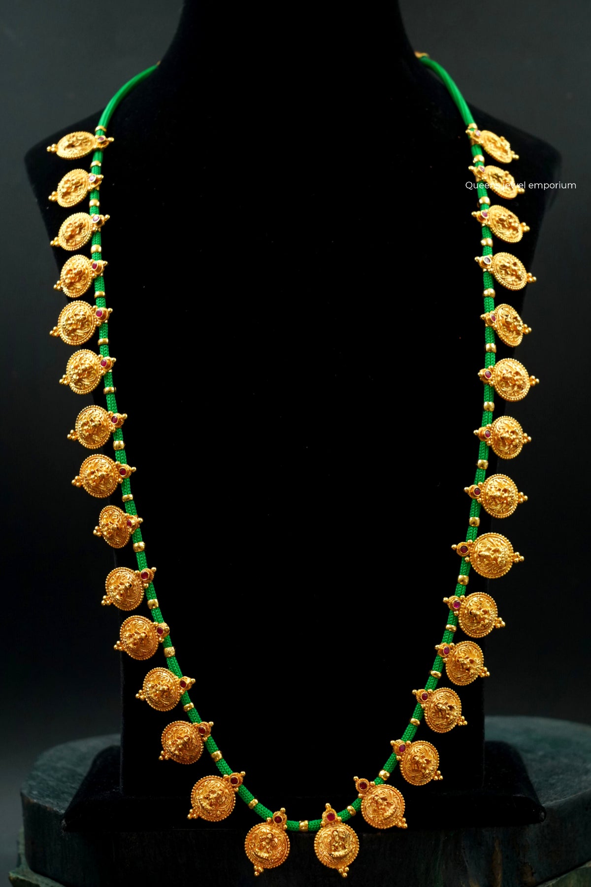 Festive lakshmi kasu haram-Heritage lakshmi nagas haram