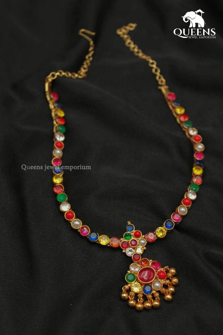 PADMINI NAVARATNA ADIGAI - Queens Jewel Emporium