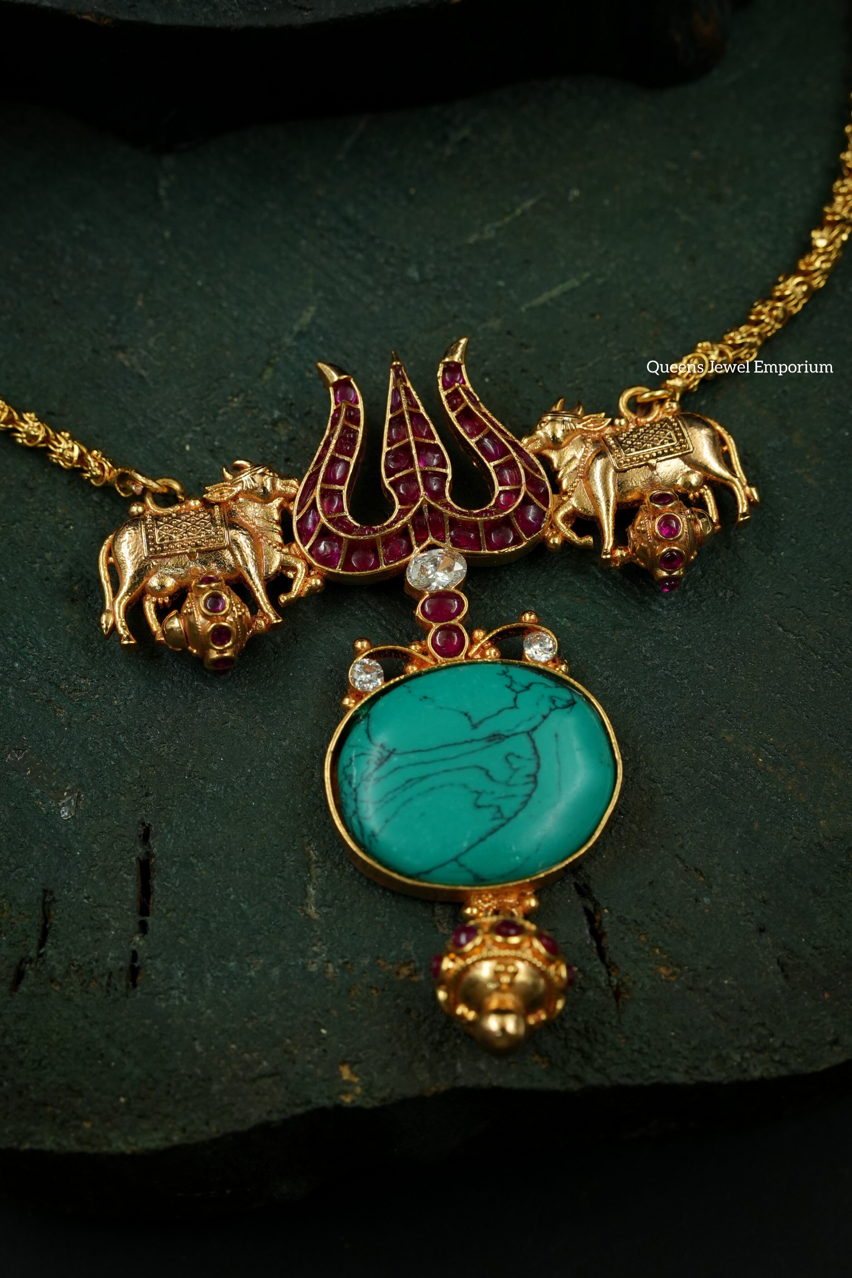 Designer pendant-Temple inspired pendant