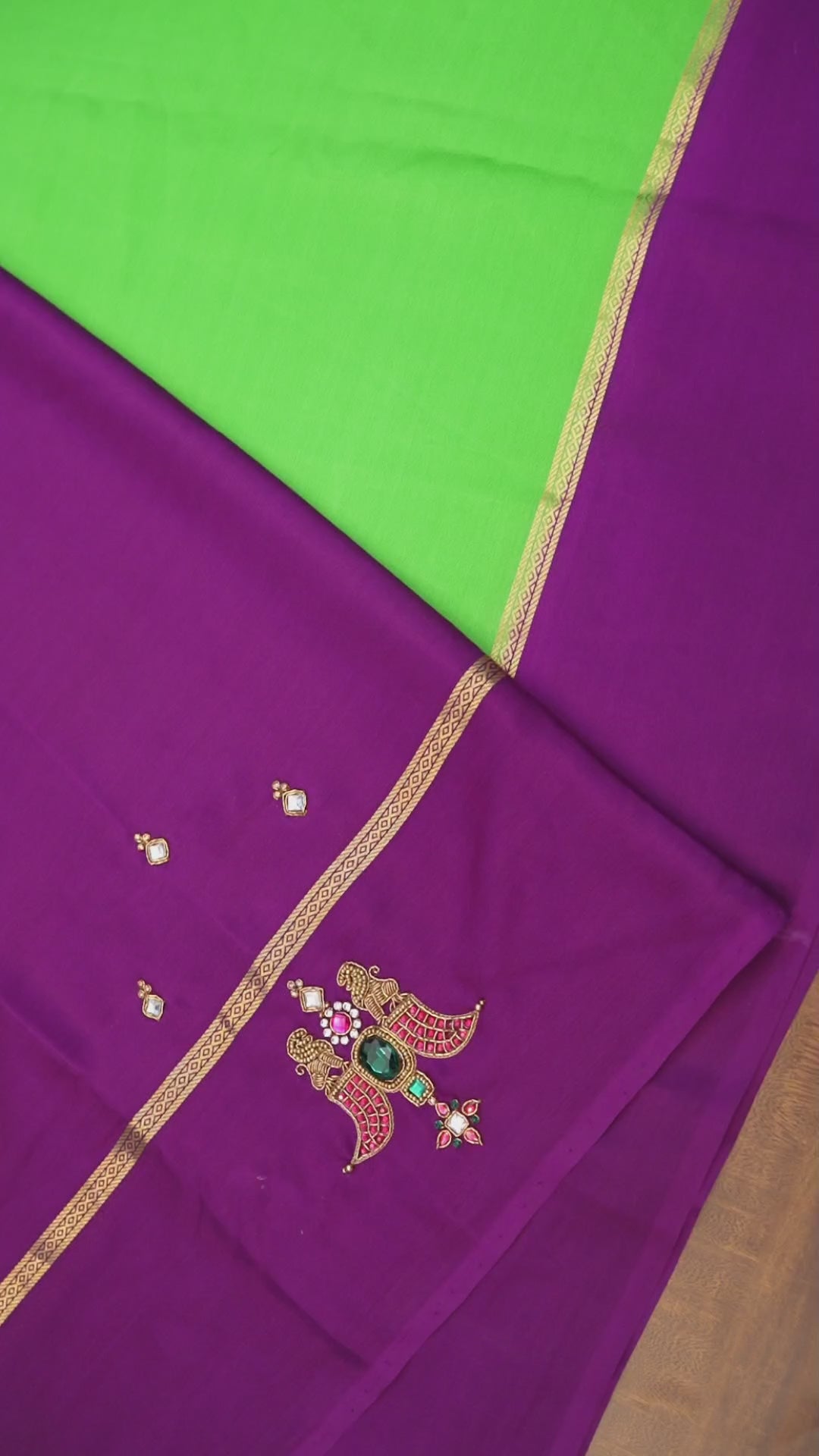 Samasthana Royal Designer Pure Mysore Silk Saree